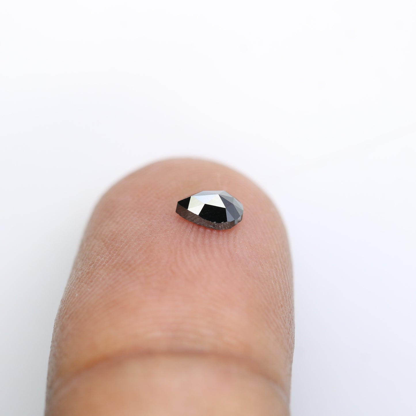 0.29 CT Pear Cut Black Natural Diamond – Ideal for Engagement Rings | Stunning Black Pear Shape Diamond Jewelry - JayKrishna Diamond