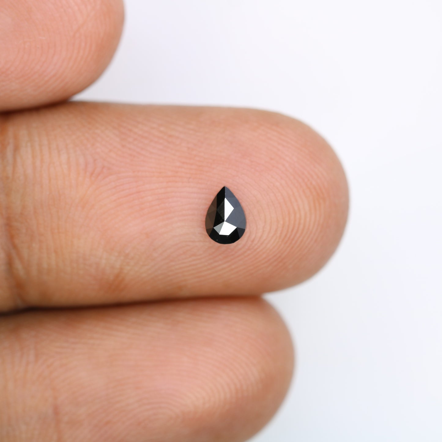 0.29 CT Pear Cut Black Natural Diamond – Ideal for Engagement Rings | Stunning Black Pear Shape Diamond Jewelry - JayKrishna Diamond