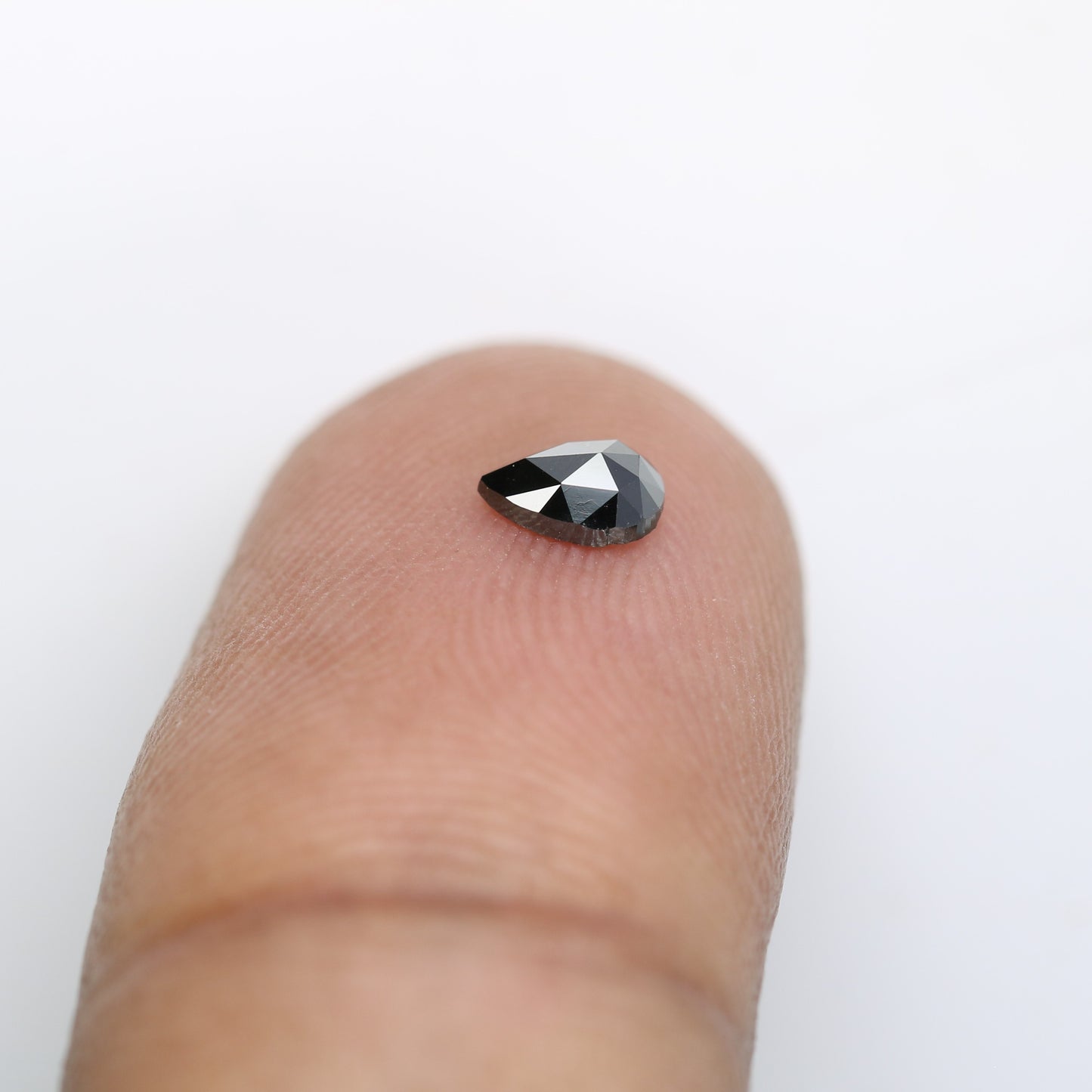 0.27 CT Black Pear Cut Natural Diamond – Ideal for Engagement Rings | Elegant Black Pear Shape Diamond Jewelry - JayKrishna Diamond