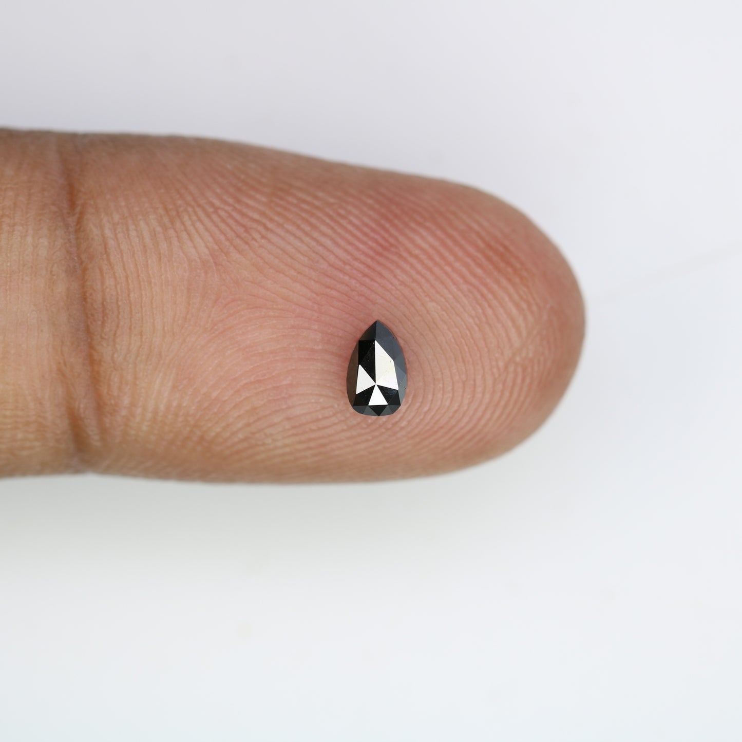 0.30 CT Loose Black Pear Shape Natural Diamond – Ideal for Engagement Rings | Stunning Black Pear Diamond Jewelry - JayKrishna Diamond