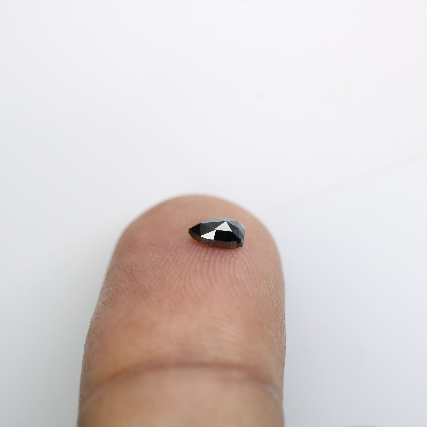 0.30 CT Loose Black Pear Shape Natural Diamond – Ideal for Engagement Rings | Stunning Black Pear Diamond Jewelry - JayKrishna Diamond
