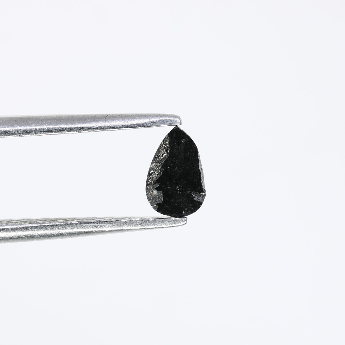 0.24 CT Natural Pear Shape Black Diamond – Ideal for Engagement Rings | Unique Black Diamond Jewelry - JayKrishna Diamond