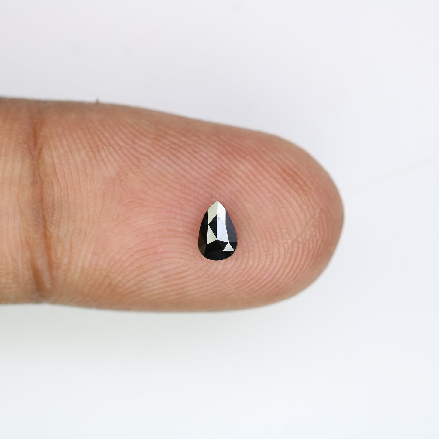0.24 CT Natural Pear Shape Black Diamond – Ideal for Engagement Rings | Unique Black Diamond Jewelry - JayKrishna Diamond