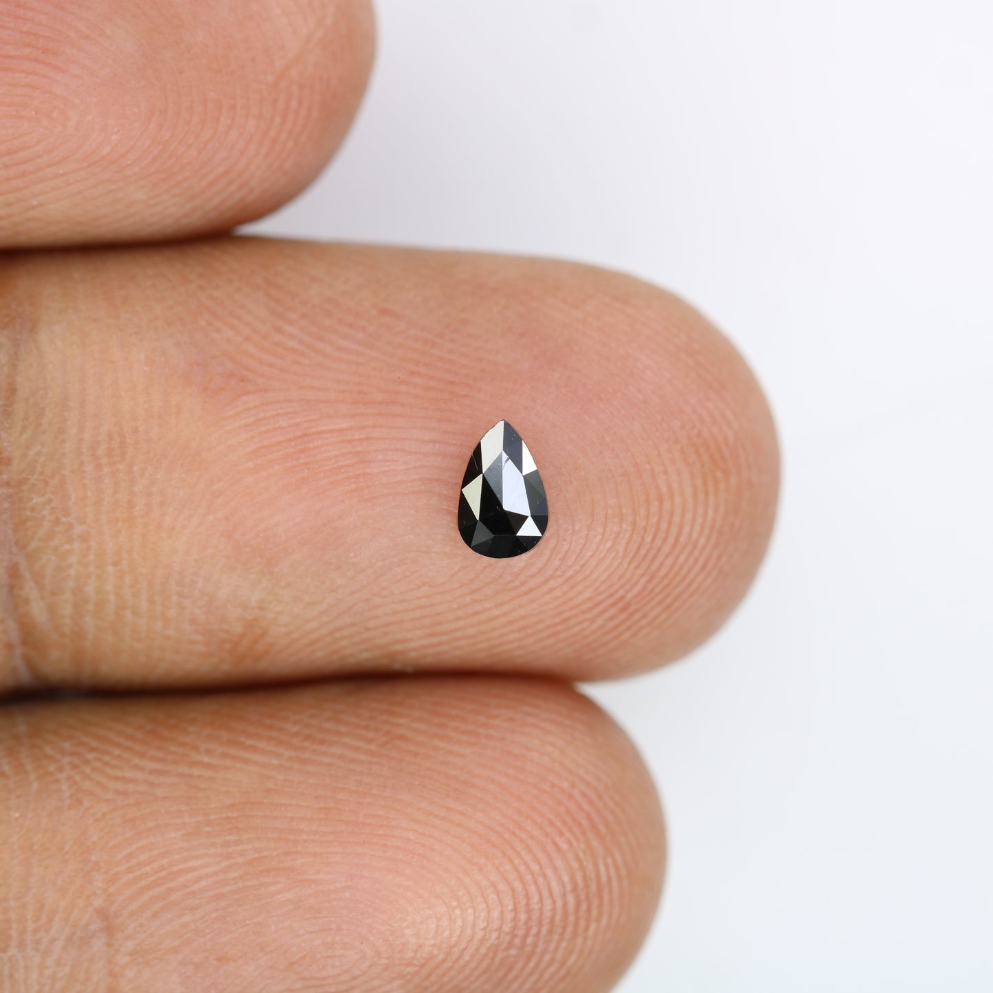 0.24 CT Natural Pear Shape Black Diamond – Ideal for Engagement Rings | Unique Black Diamond Jewelry - JayKrishna Diamond