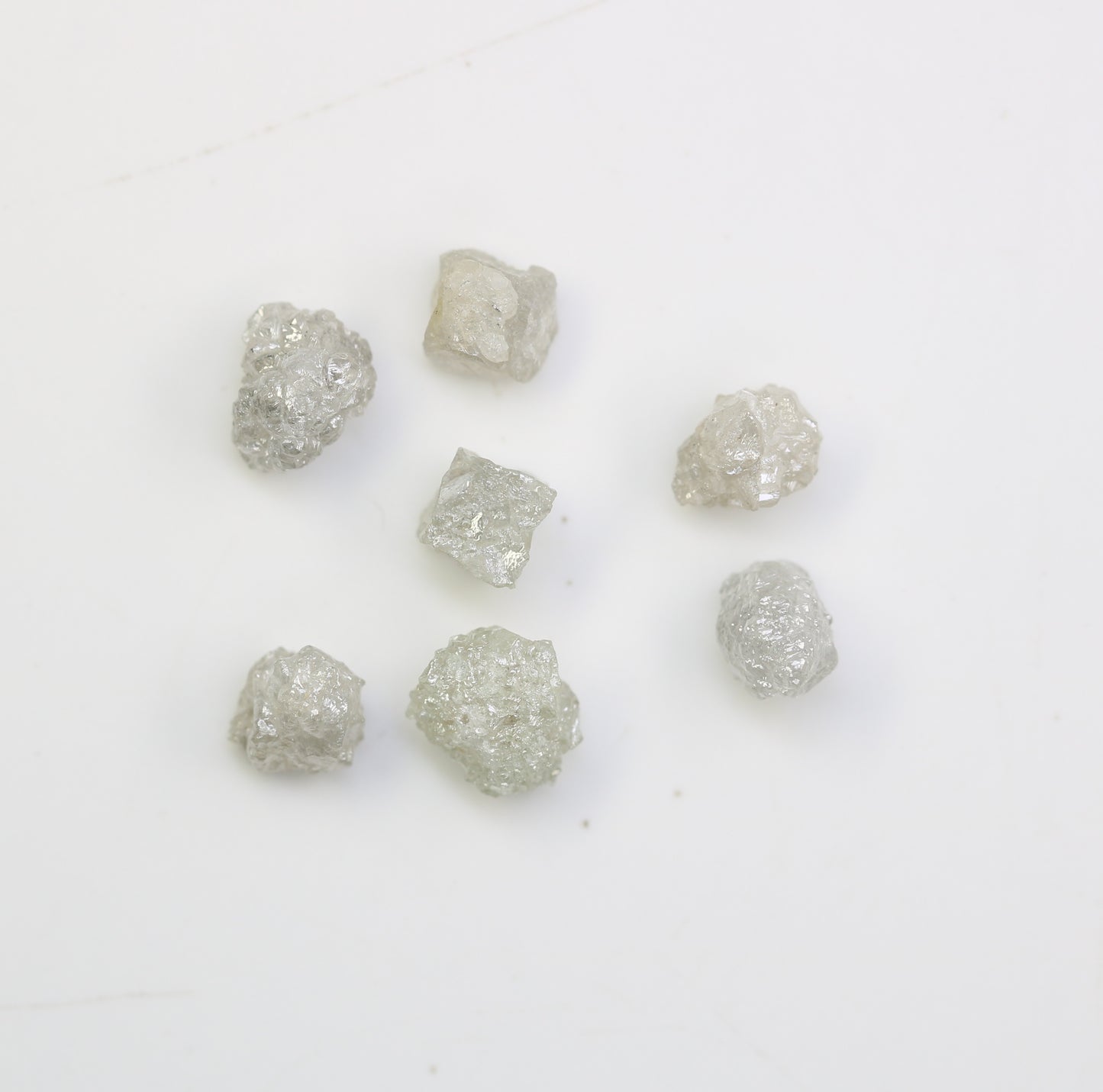 3.39 CT Uncut Raw Grey Rough Diamond For Engagement Ring - JayKrishna Diamond