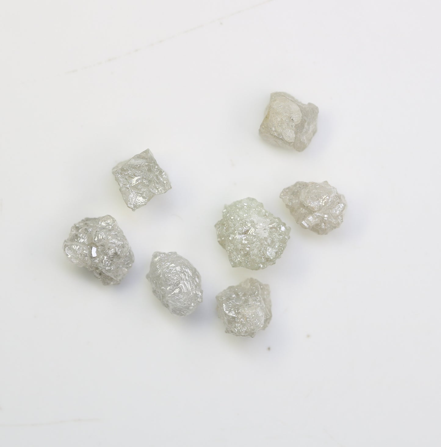 3.39 CT Uncut Raw Grey Rough Diamond For Engagement Ring - JayKrishna Diamond