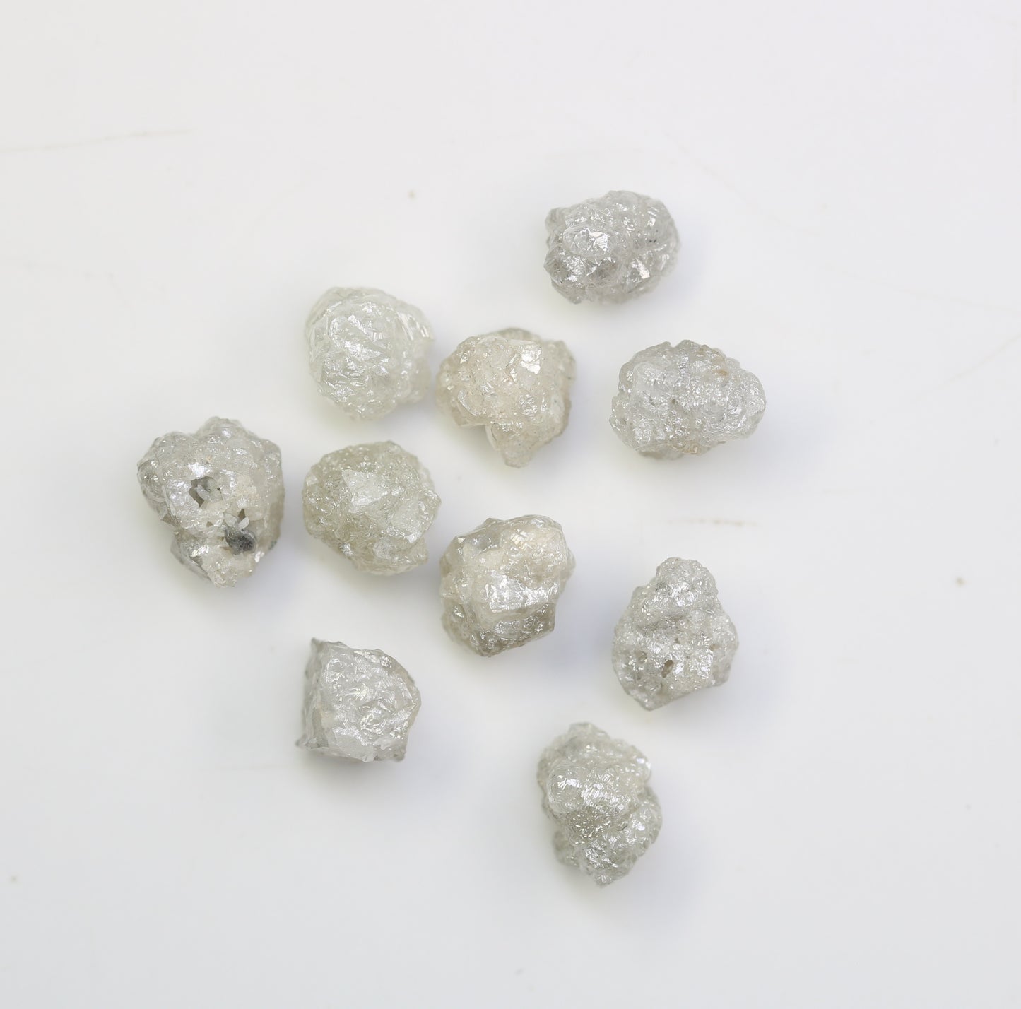 5.59 CT Grey Rough Uncut Raw Diamond For Engagement Ring - JayKrishna Diamond