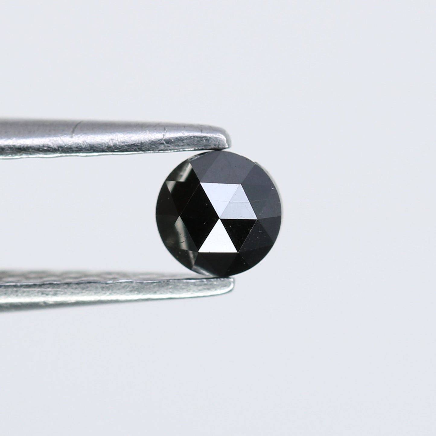 0.19 CT Black Round Rose Cut Loose Diamond - 3.50 x 1.70 MM - Ideal for Engagement Rings, Necklaces, Promise Rings, Earrings, and Anniversary Gifts - JayKrishna Diamond