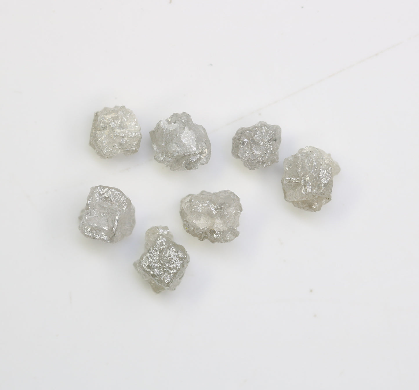 3.55 CT Rough Grey Uncut Raw Diamond For Engagement Ring - JayKrishna Diamond