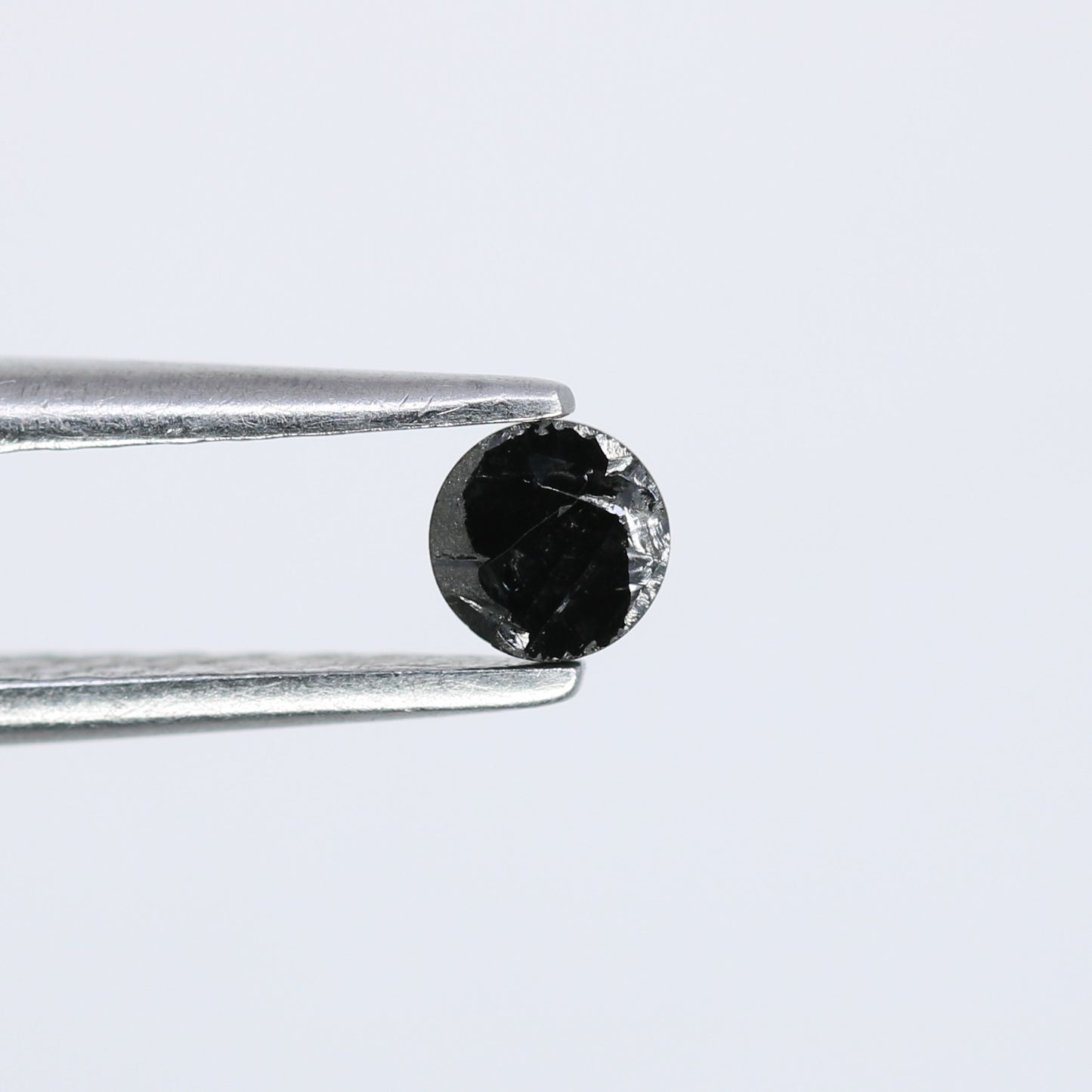0.19 CT Black Round Rose Cut Loose Diamond - 3.50 x 1.70 MM - Ideal for Engagement Rings, Necklaces, Promise Rings, Earrings, and Anniversary Gifts - JayKrishna Diamond