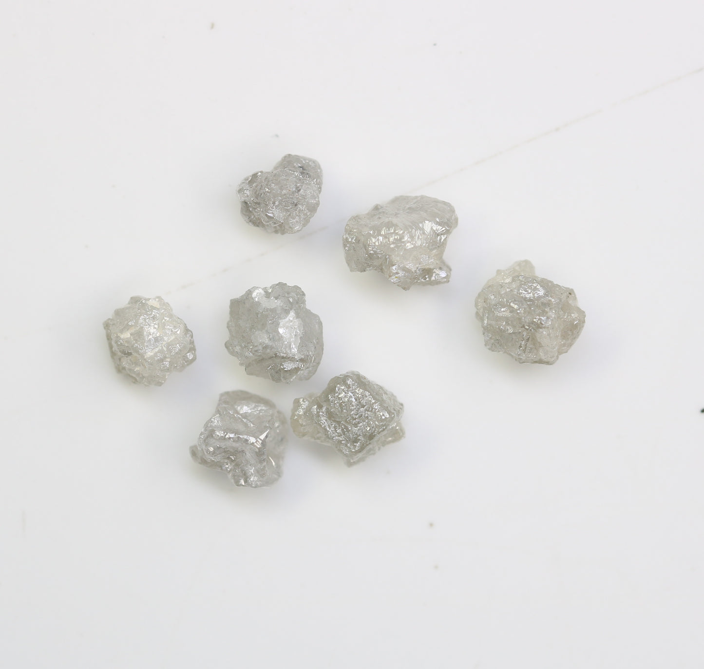 3.55 CT Rough Grey Uncut Raw Diamond For Engagement Ring - JayKrishna Diamond