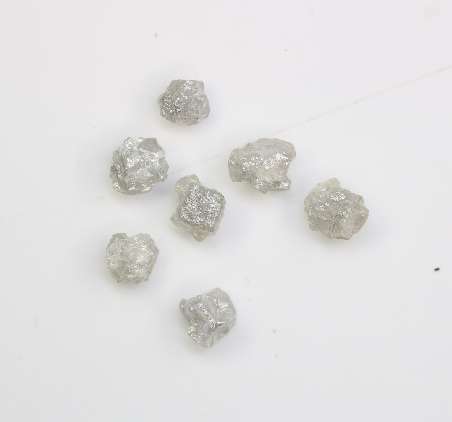 3.55 CT Rough Grey Uncut Raw Diamond For Engagement Ring - JayKrishna Diamond