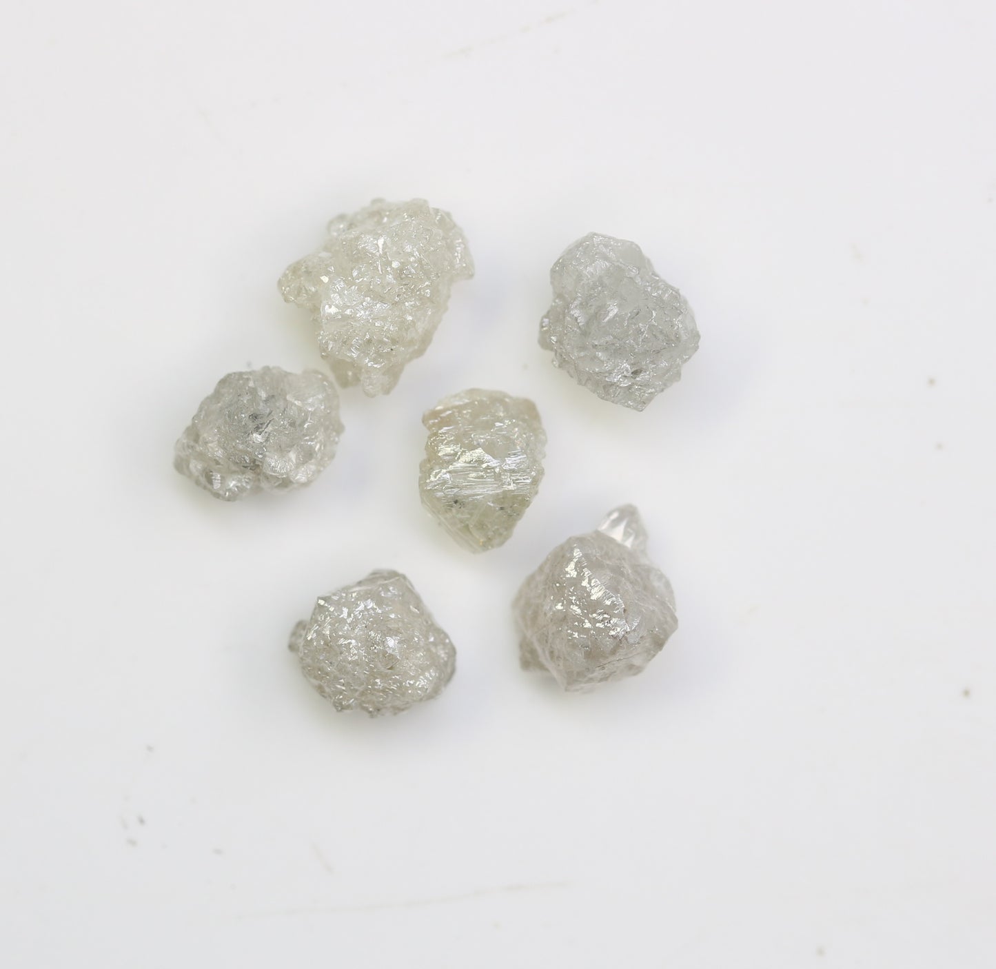 3.44 CT Rough Grey Uncut Raw Diamond For Engagement Ring - JayKrishna Diamond