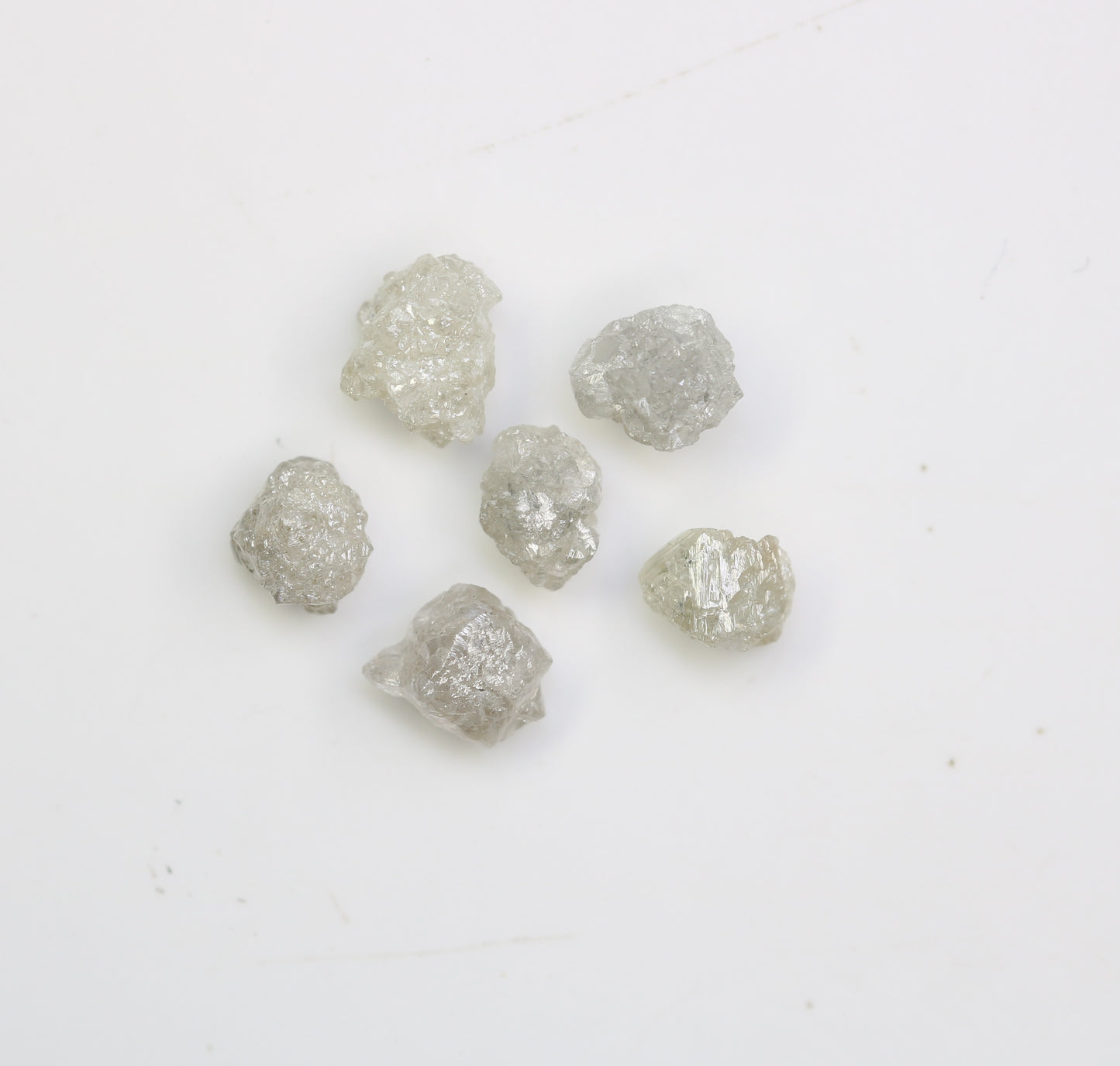 3.44 CT Rough Grey Uncut Raw Diamond For Engagement Ring - JayKrishna Diamond