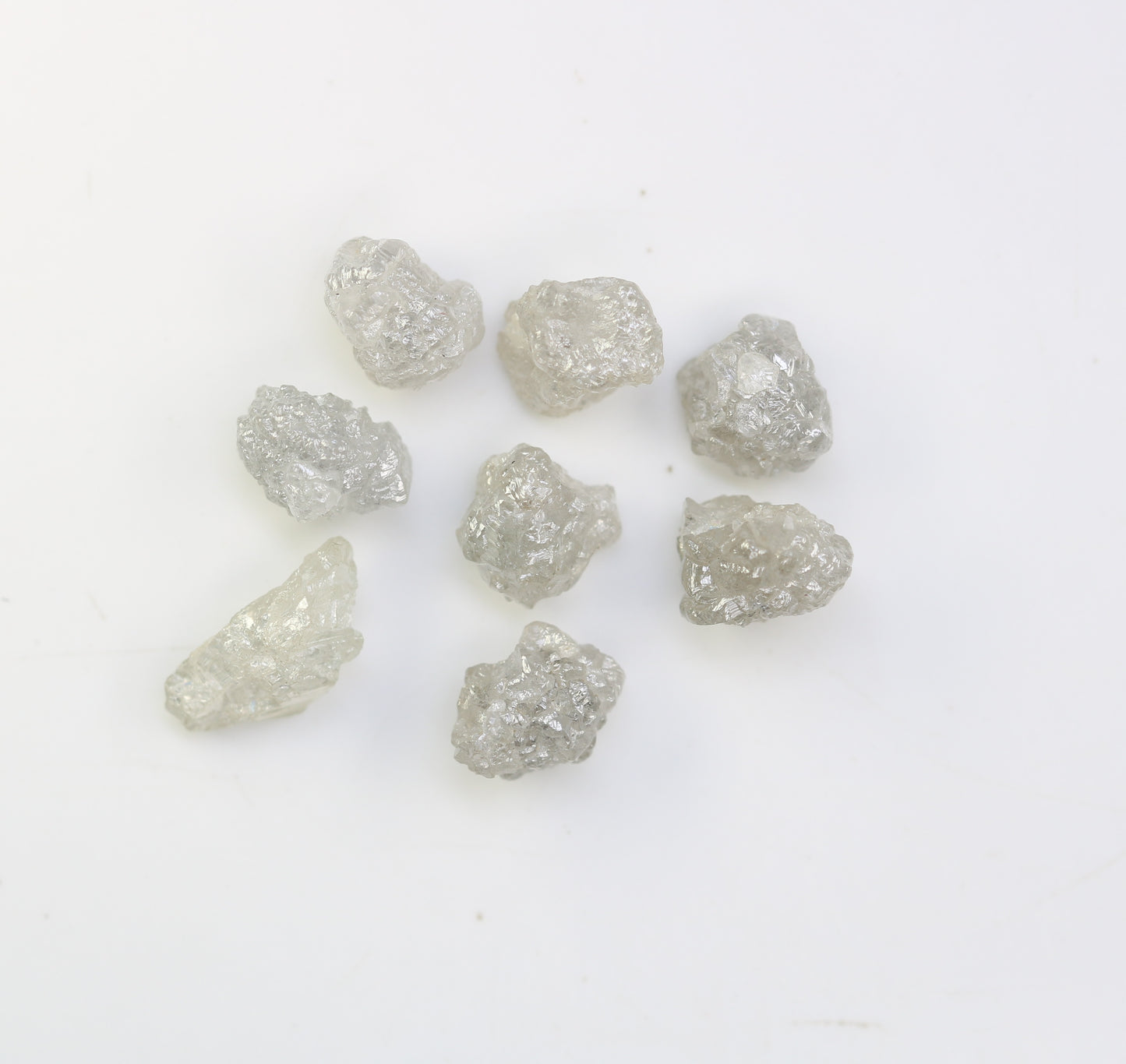 6.22 CT Raw Rough Grey Uncut Diamond For Engagement Ring - JayKrishna Diamond