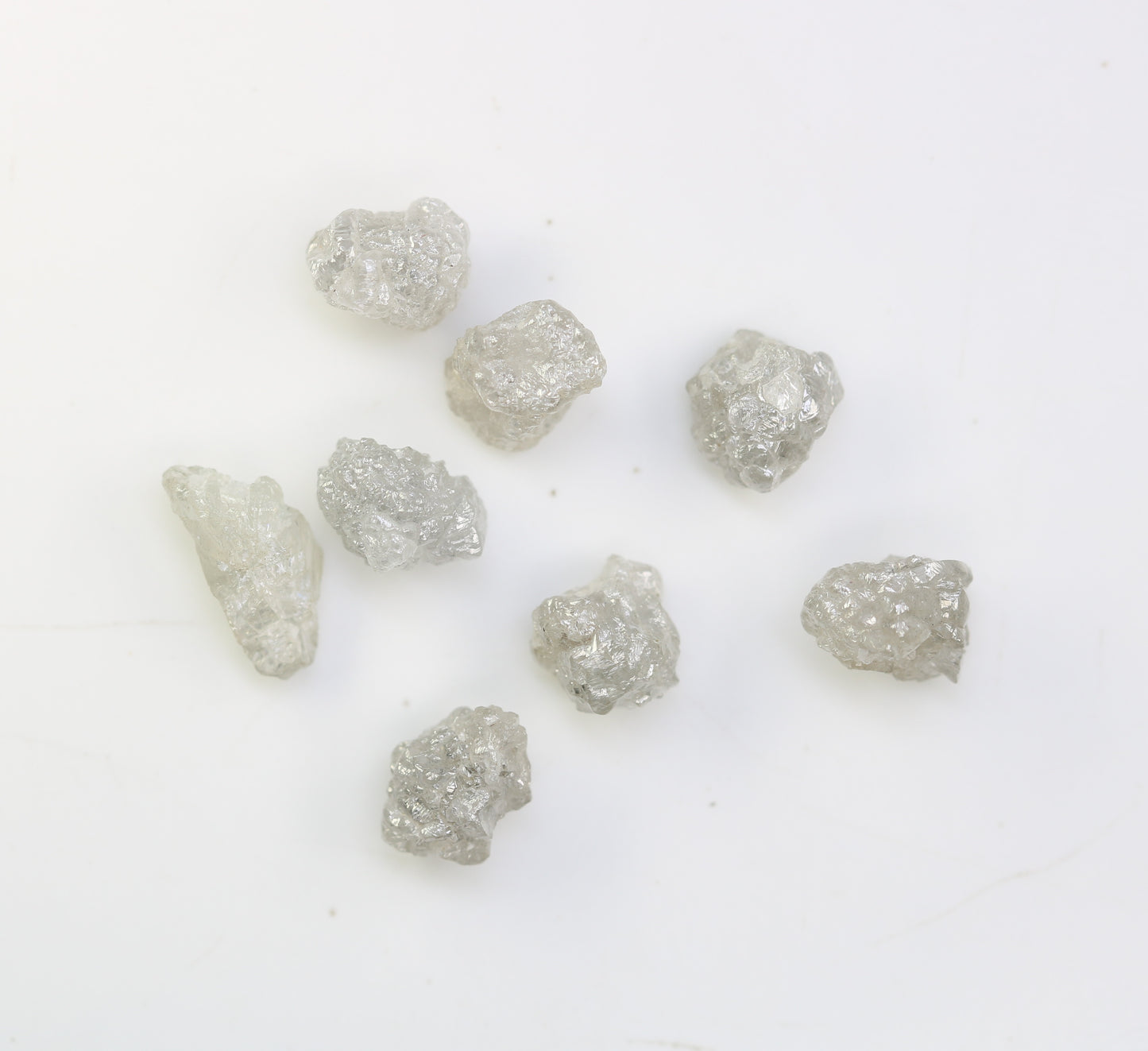 6.22 CT Raw Rough Grey Uncut Diamond For Engagement Ring - JayKrishna Diamond