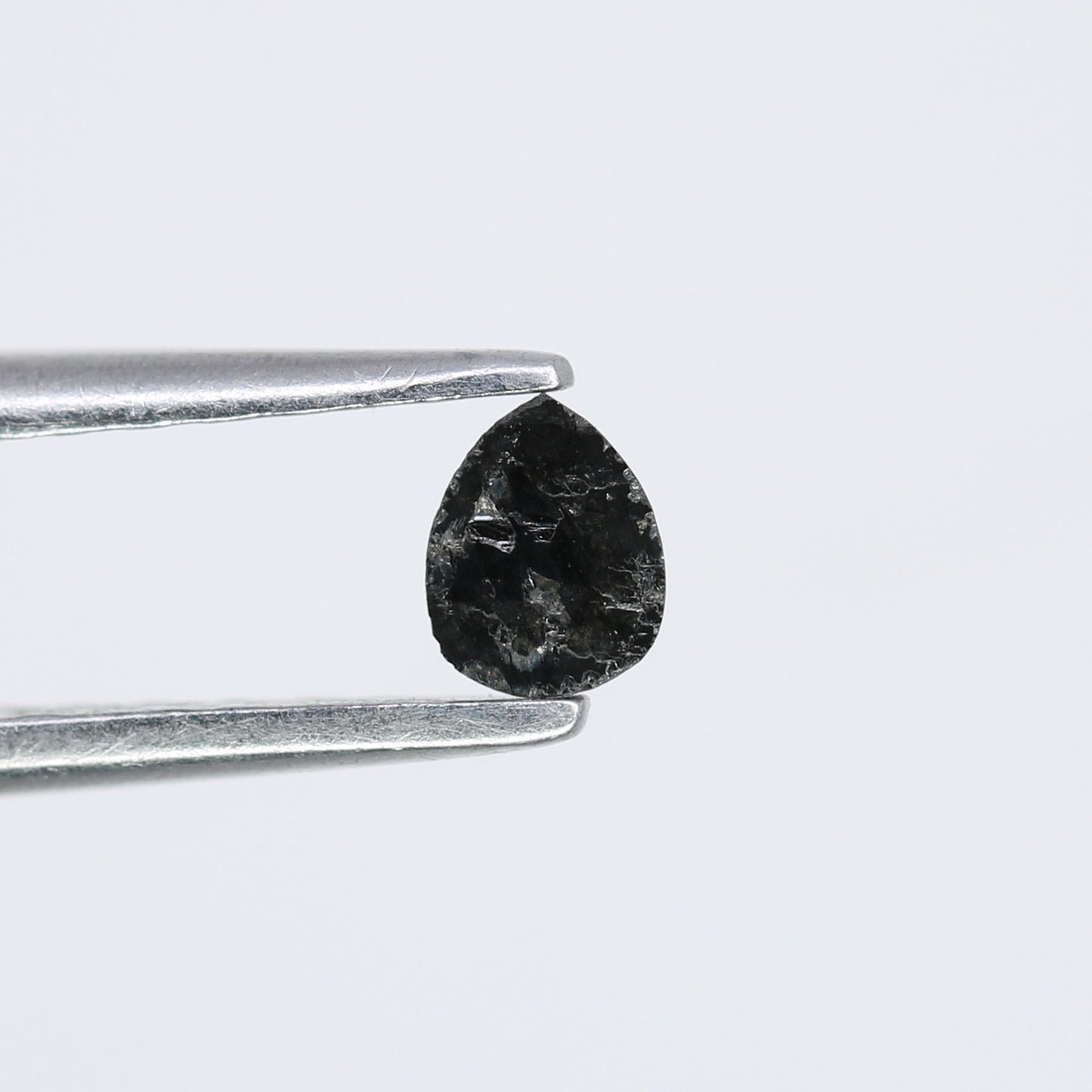 0.16 CT Pear Cut Natural Black Diamond - 4.00 MM Loose Gemstone for Unique Engagement Rings | Trendy Black Diamond Jewelry - JayKrishna Diamond