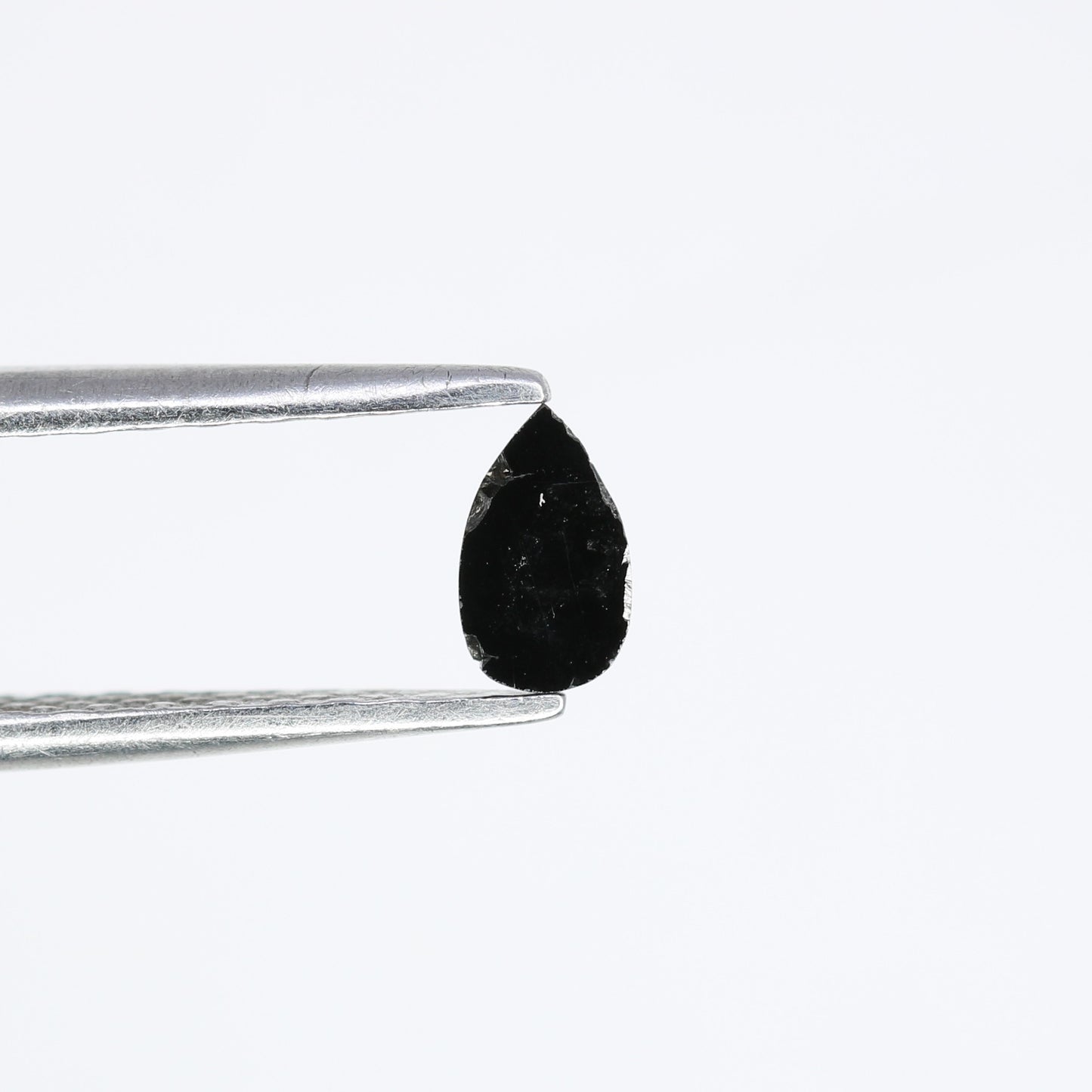 0.18 CT Pear Shape Black Salt and Pepper Loose Diamond - Ideal for Engagement Rings, Necklaces, Earrings, and Custom Jewelry - JayKrishna Diamond