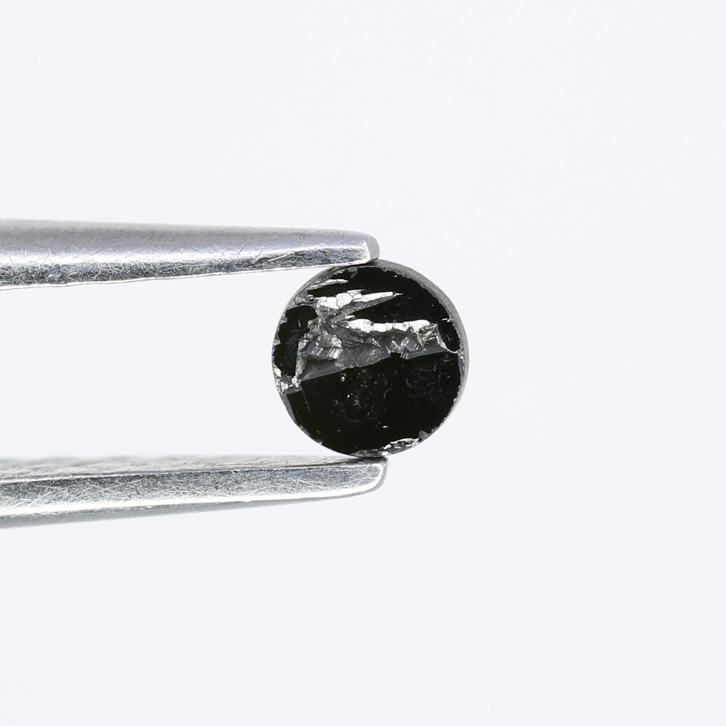 0.19 CT Round Rose Cut Black Diamond – Ideal for Engagement Rings, Necklaces, Earrings & Unique Jewelry Gifts - JayKrishna Diamond