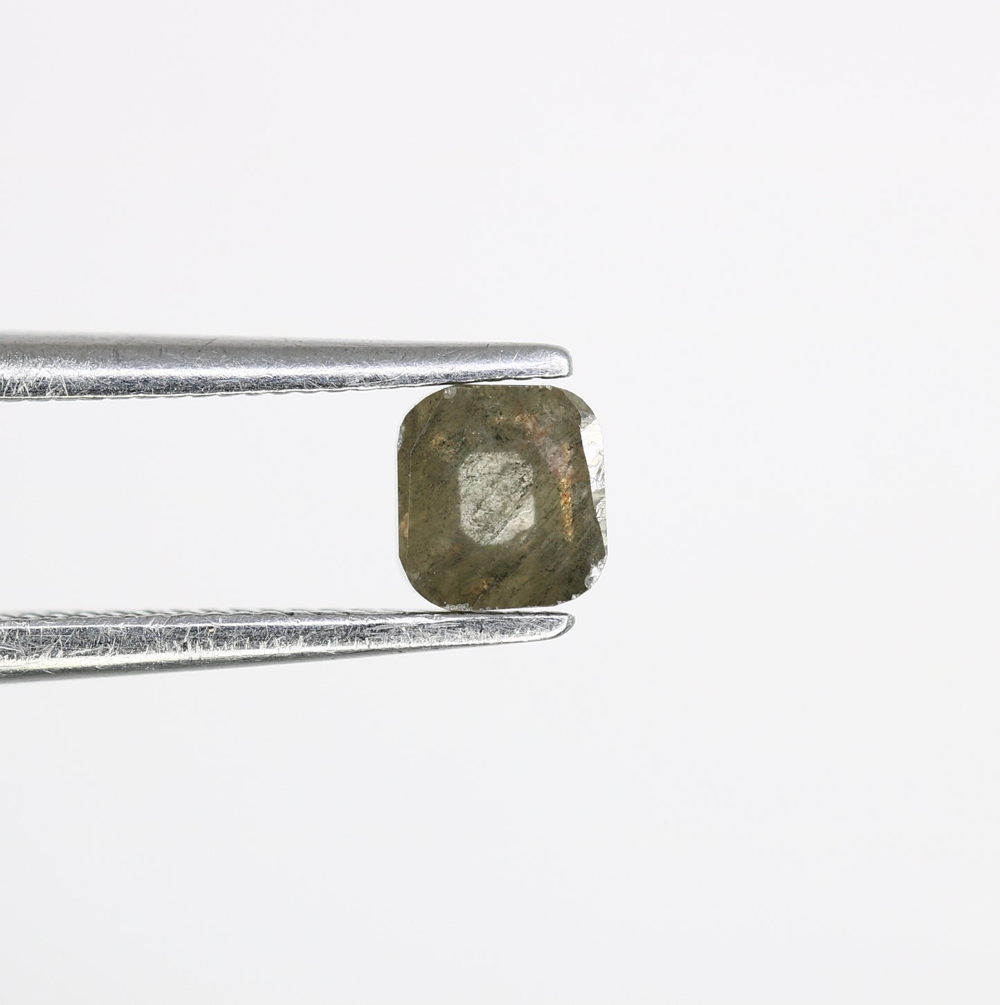0.51 Carat 4.20 MM Asscher Shape Natural Salt And Pepper Diamond For Galaxy Ring. - JayKrishna Diamond