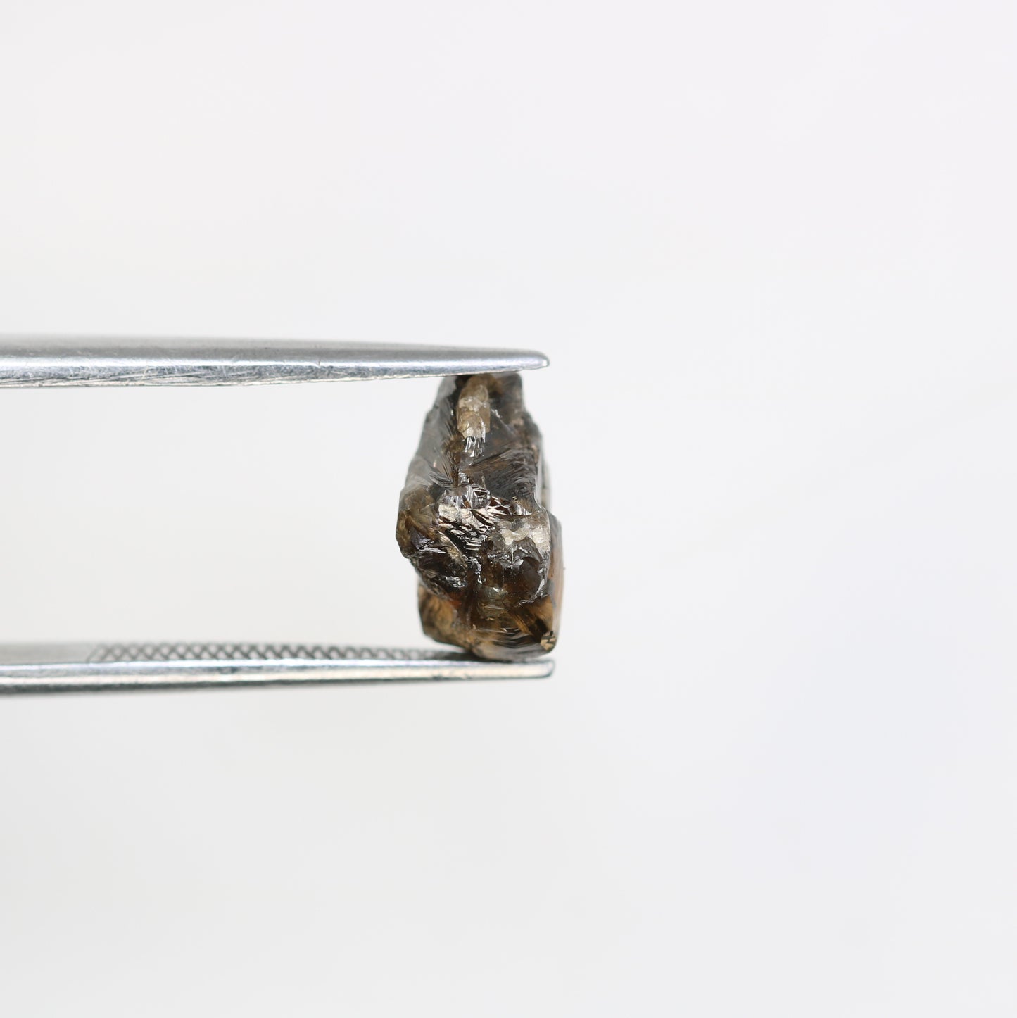 2.58 CT Rough Raw Uncut Dark Brown Diamond For Engagement Ring - JayKrishna Diamond