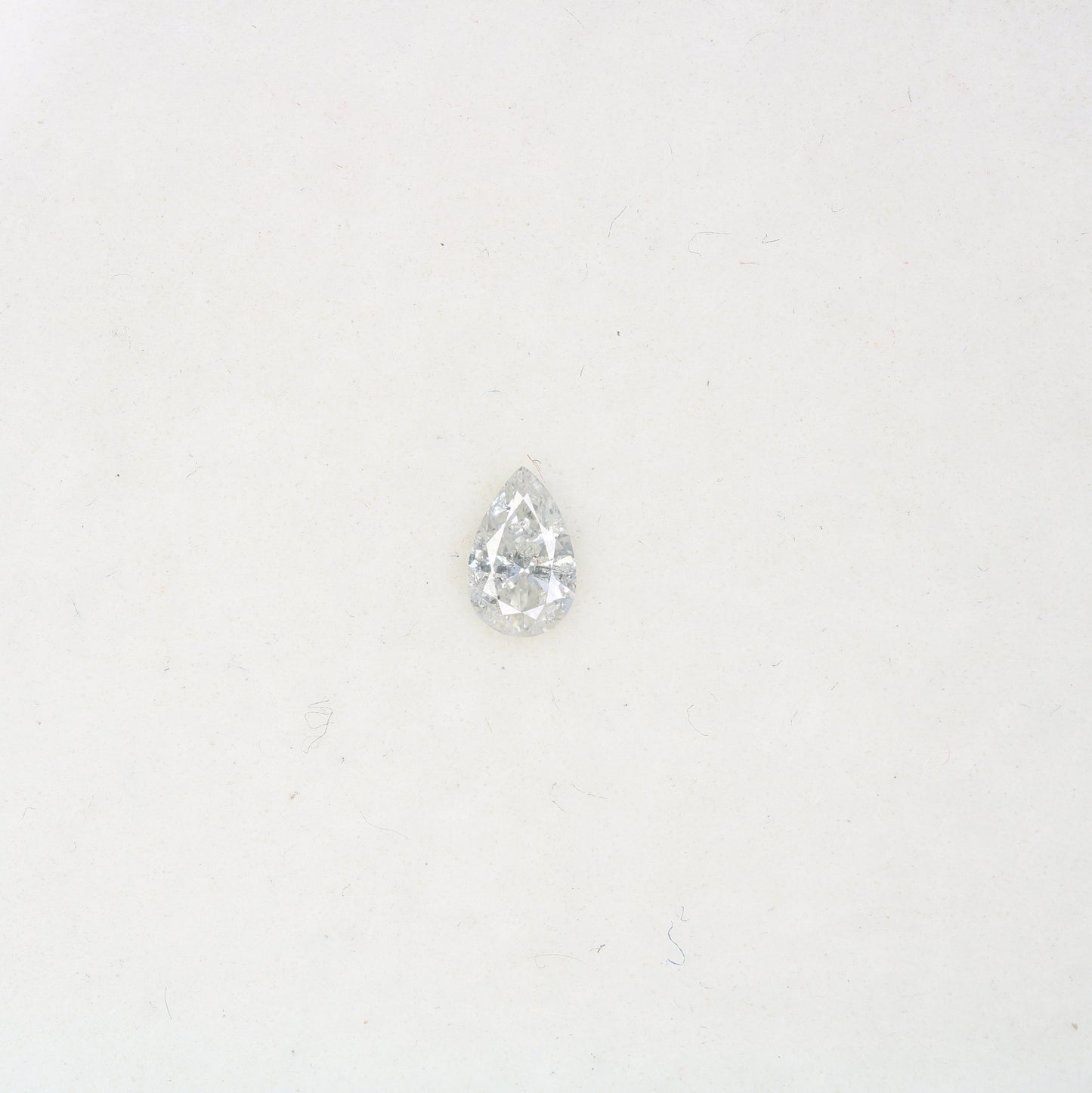 0.22 CT Pear Cut Natural White Loose Diamond – Ideal for Engagement Rings - JayKrishna Diamond