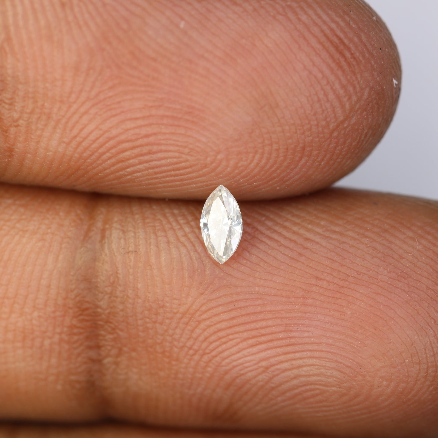 0.18 CT Natural Marquise Cut White Salt and Pepper Loose Diamond - Ideal for Engagement Rings, Necklaces, Earrings, and Custom Jewelry - JayKrishna Diamond