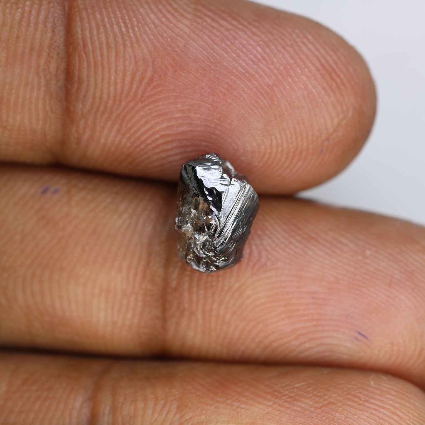 3.25 CT Irregular Cut Dark Brown Rough Diamond For Engagement Ring - JayKrishna Diamond