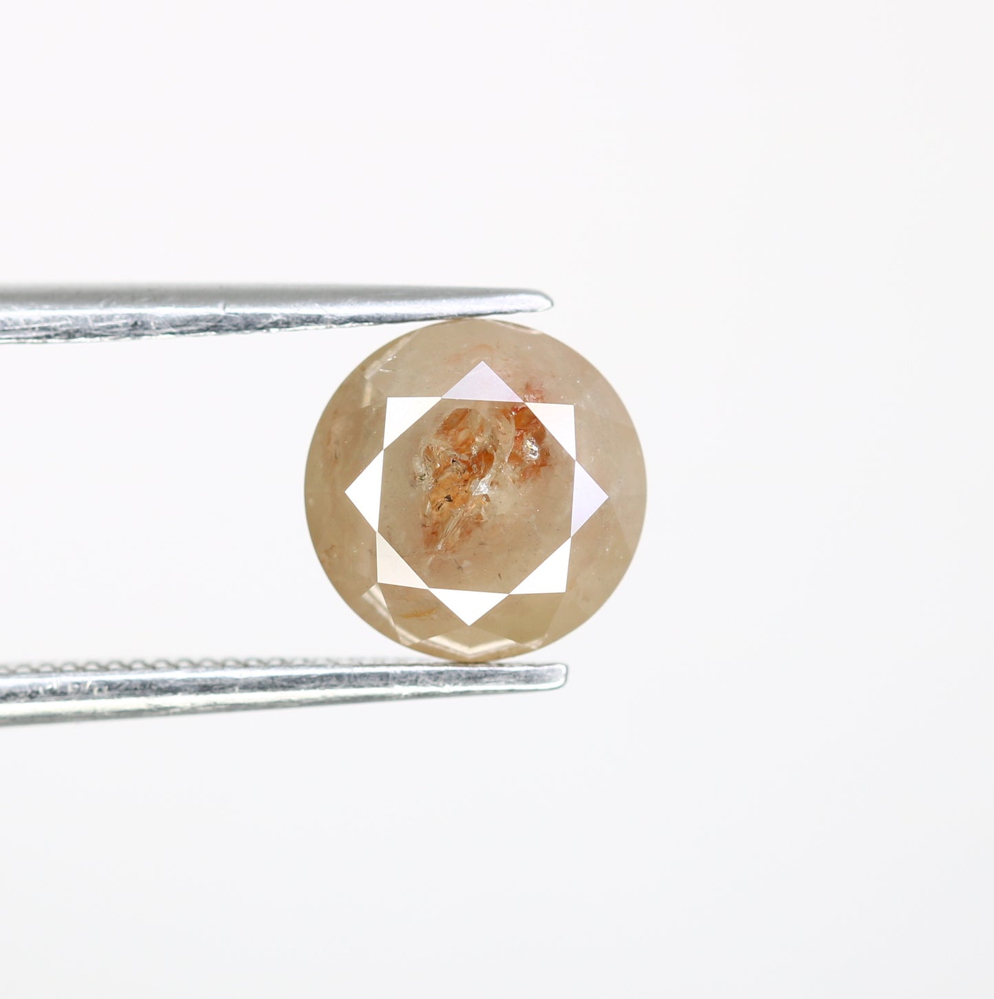 2.37 CT Natural Grey Round Brilliant Cut 7.70 MM Loose Diamond For Wedding Ring - JayKrishna Diamond