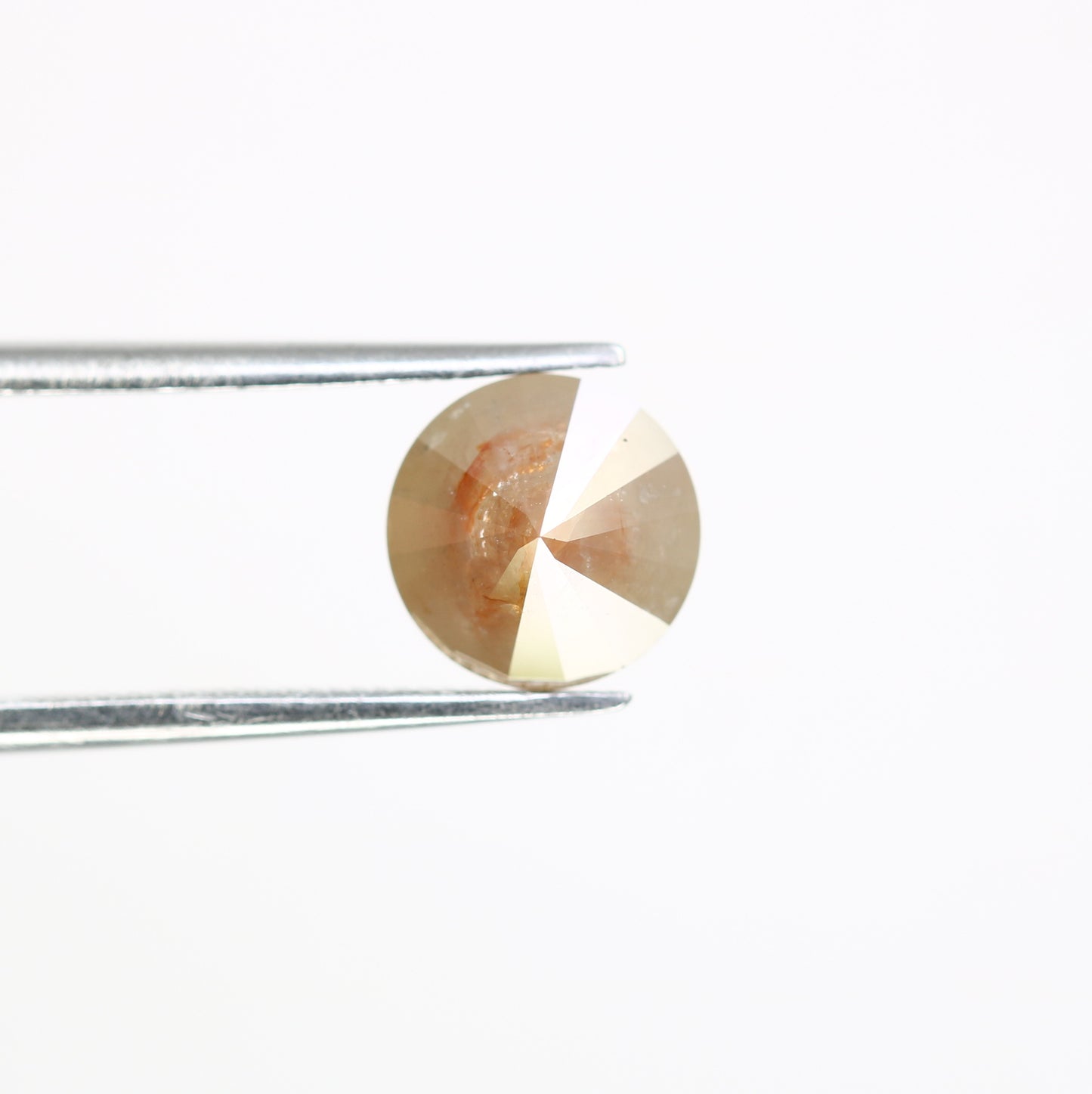 2.37 CT Natural Grey Round Brilliant Cut 7.70 MM Loose Diamond For Wedding Ring - JayKrishna Diamond