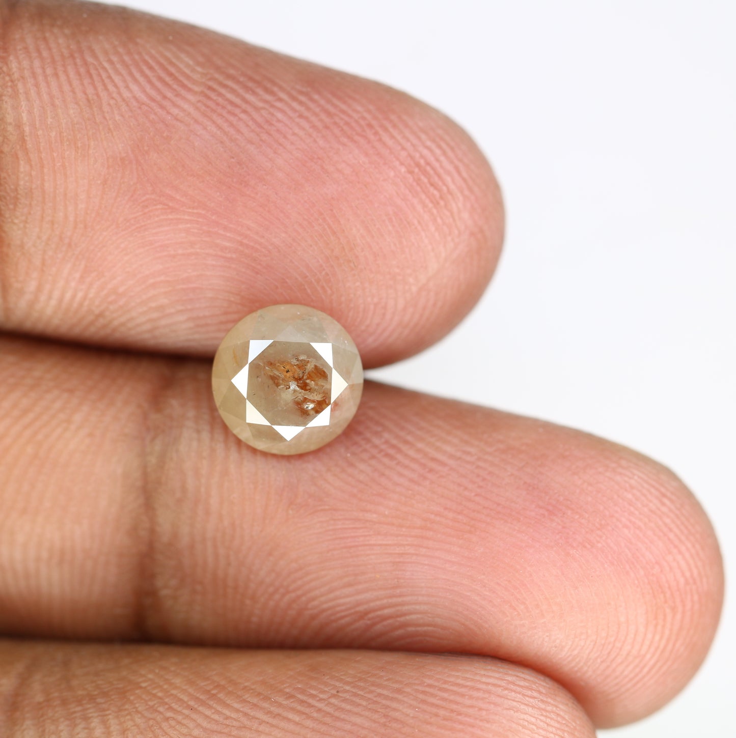 2.37 CT Natural Grey Round Brilliant Cut 7.70 MM Loose Diamond For Wedding Ring - JayKrishna Diamond