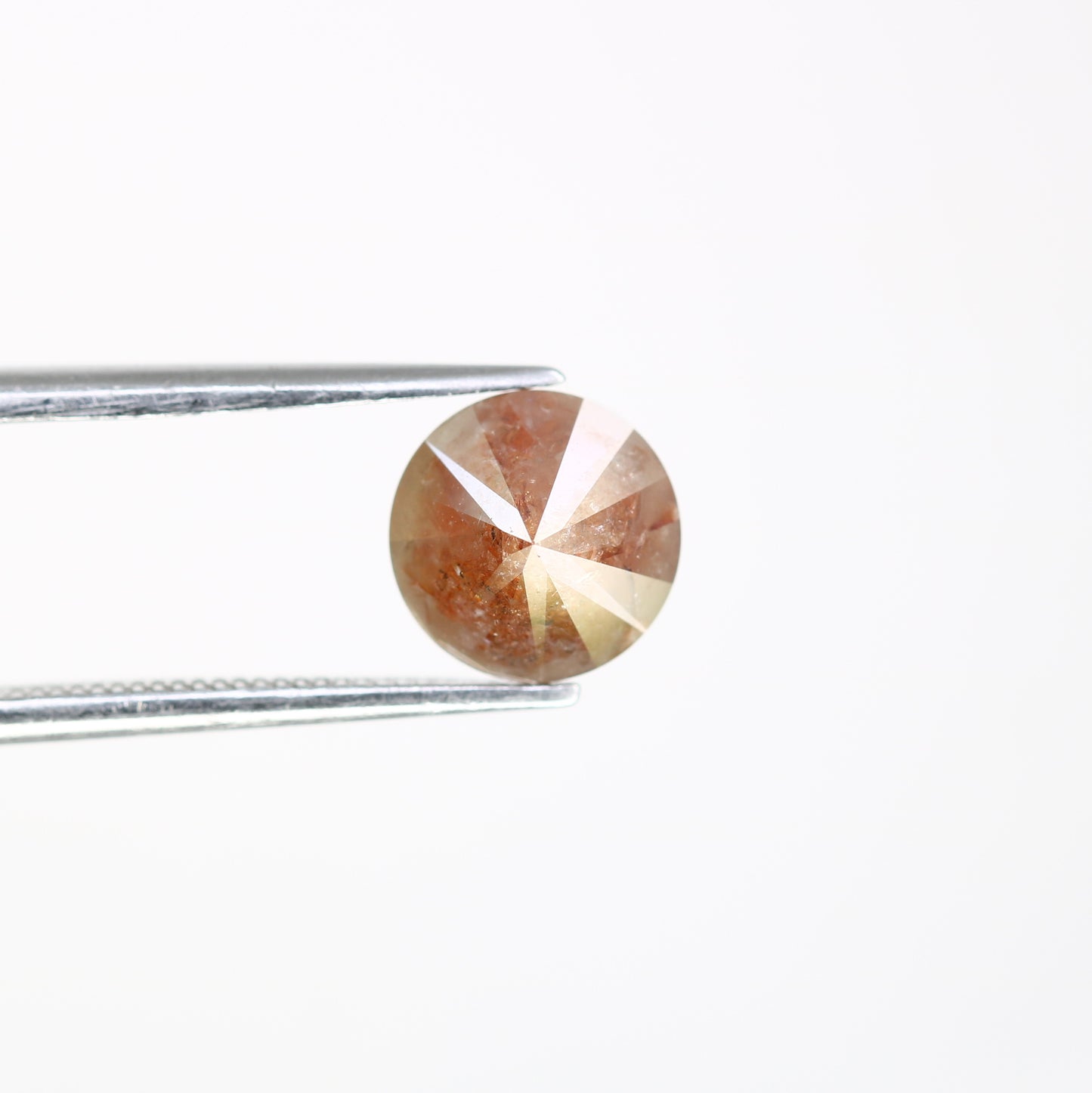 2.03 CT 7.50 MM Fancy Red Round Brilliant Cut Diamond For Promise Ring - JayKrishna Diamond