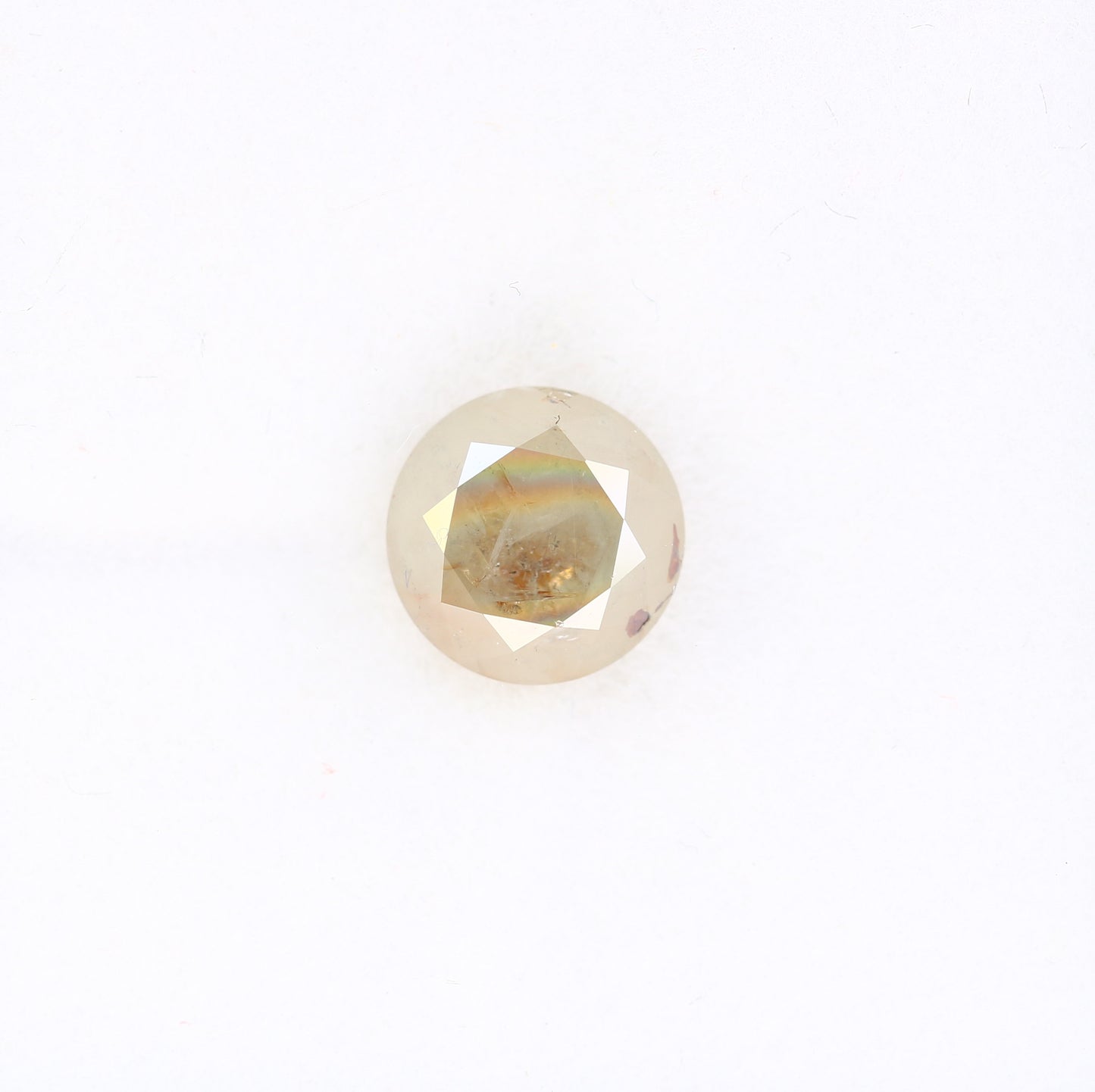 2.04 CT 7.40 MM Natural Grey Round Brilliant Cut Loose Diamond For Wedding Ring - JayKrishna Diamond