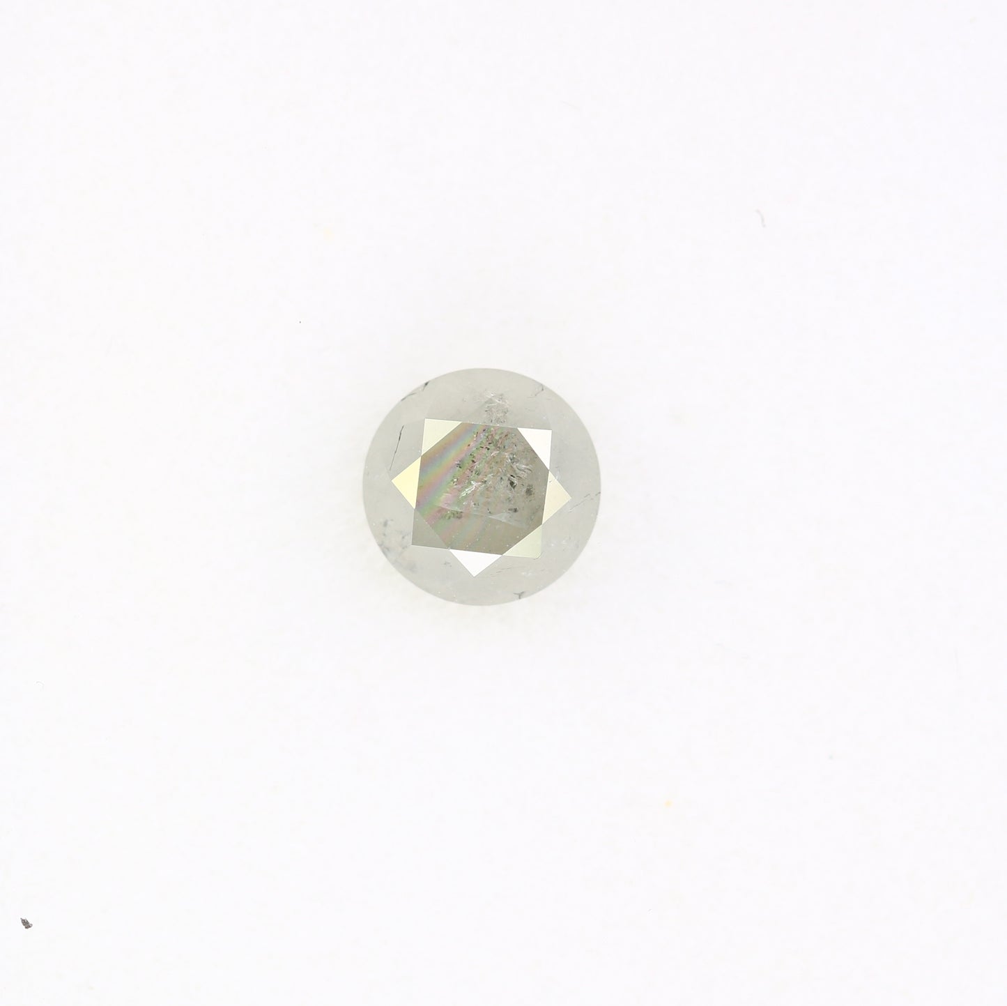 1.52 CT 6.70 MM Loose Grey Round Brilliant Cut Diamond For Engagement Ring - JayKrishna Diamond
