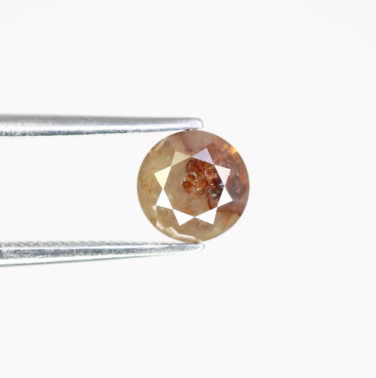 1.20 CT Loose Grey 6.20 MM Round Brilliant Cut Diamond For Engagement Ring - JayKrishna Diamond