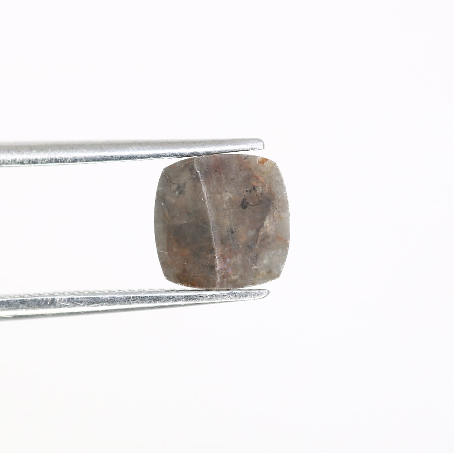 1.70 CT 7.10 MM Polished Cushion Shape Fancy Grey Diamond For Proposal Ring - JayKrishna Diamond