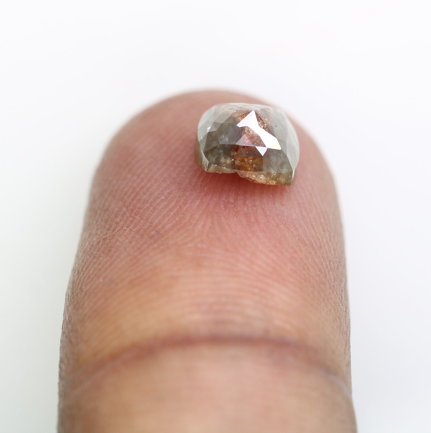 1.59 CT Brown Color Loose Cushion Shape 6.50 MM Diamond For Engagement Ring - JayKrishna Diamond