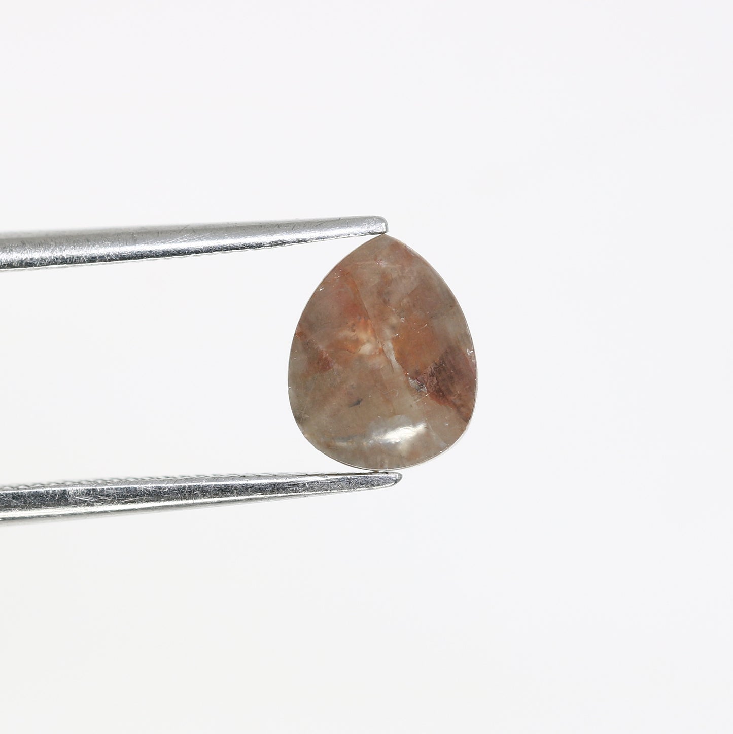 1.46 CT Pear Shape Fancy Brown 7.90 MM Diamond For Engagement Ring - JayKrishna Diamond