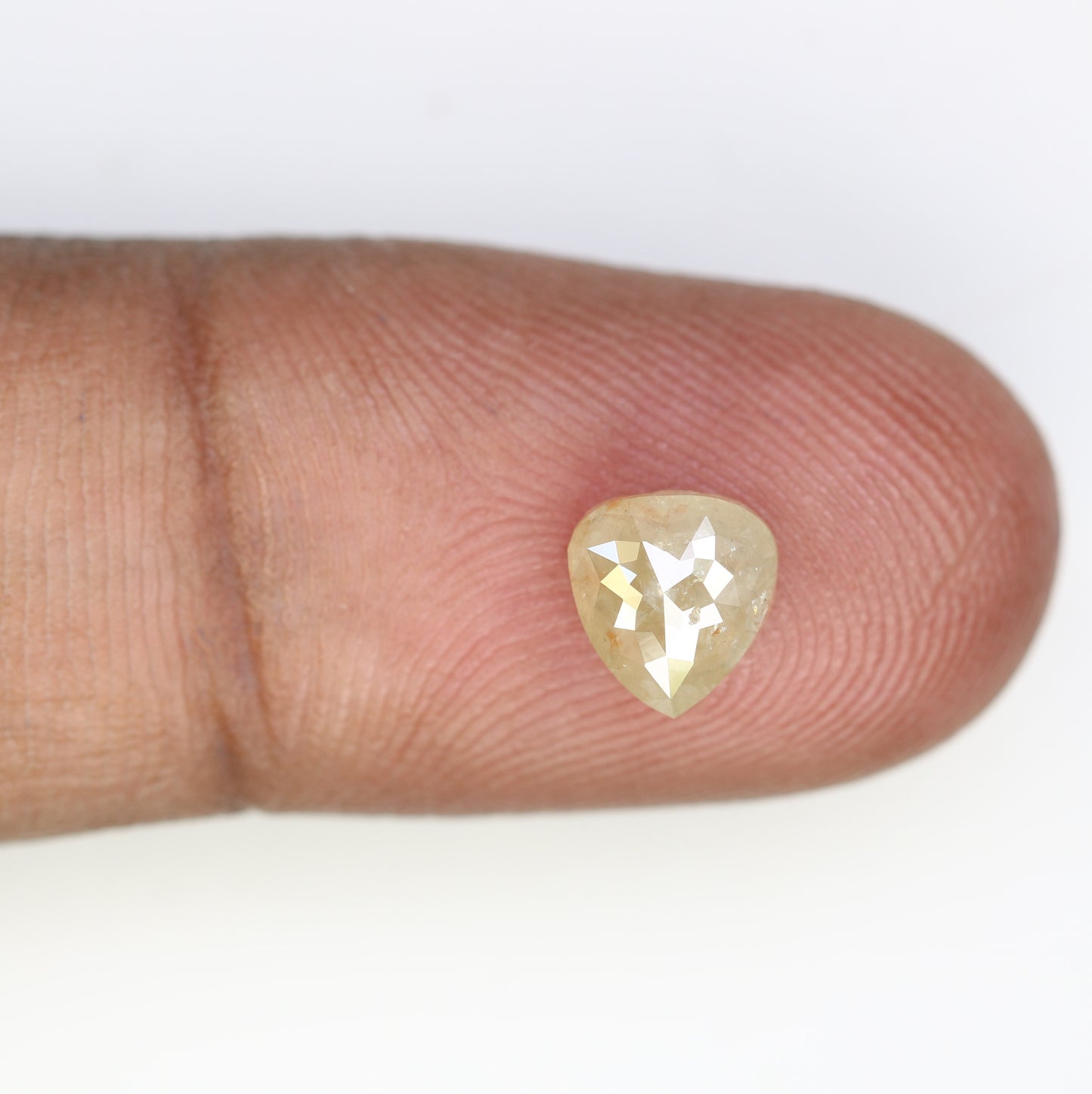 1.52 CT Fancy Light Yellow Polished Pear Shape 7.00 MM Diamond For Designer Jewelry - JayKrishna Diamond