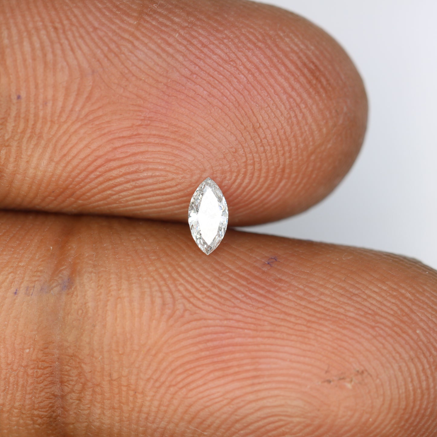 0.14 CT Pear Shape Black Natural Salt and Pepper Loose Diamond – Perfect for Custom Jewelry - JayKrishna Diamond