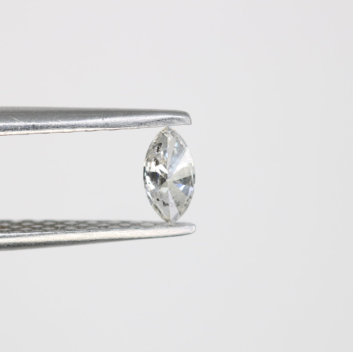 0.14 CT Marquise Shape Salt and Pepper Diamond for Engagement Rings, Custom Jewelry, and Stylish Bracelets - JayKrishna Diamond