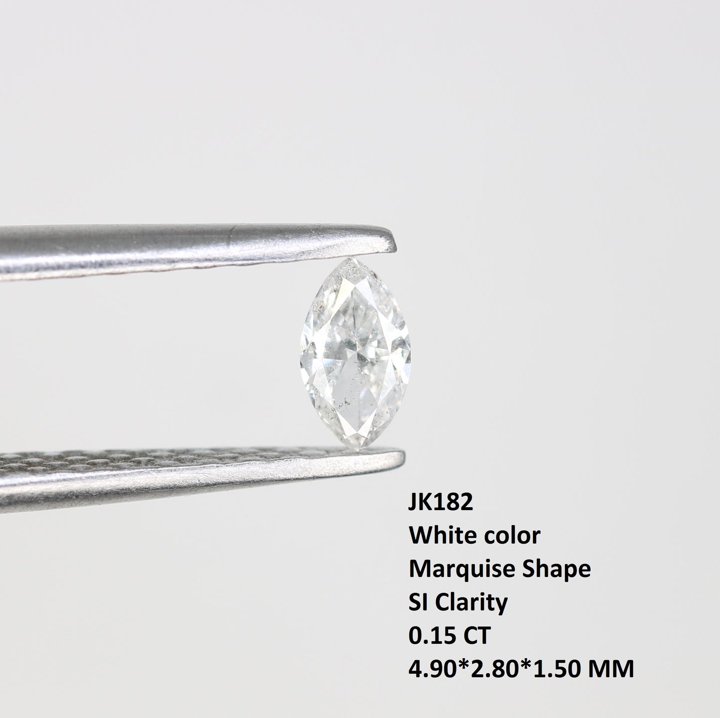 0.15 CT White Marquise Shape Loose Diamond – Perfect for Engagement Rings and Custom Jewelry - JayKrishna Diamond
