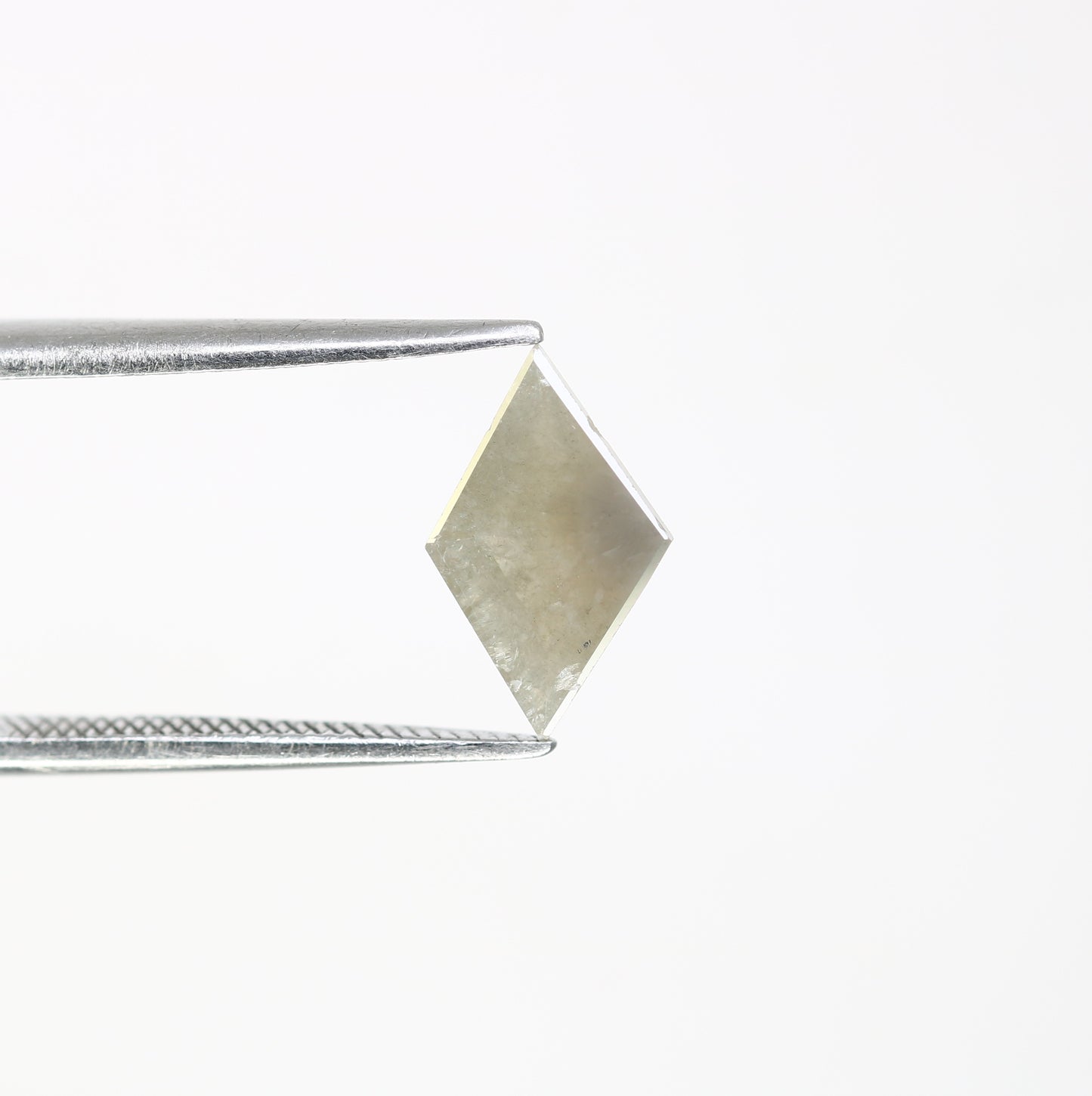 0.94 CT 10.80 MM Kite Shaped Loose Natural Grey Diamond For Designer Jewelry - JayKrishna Diamond