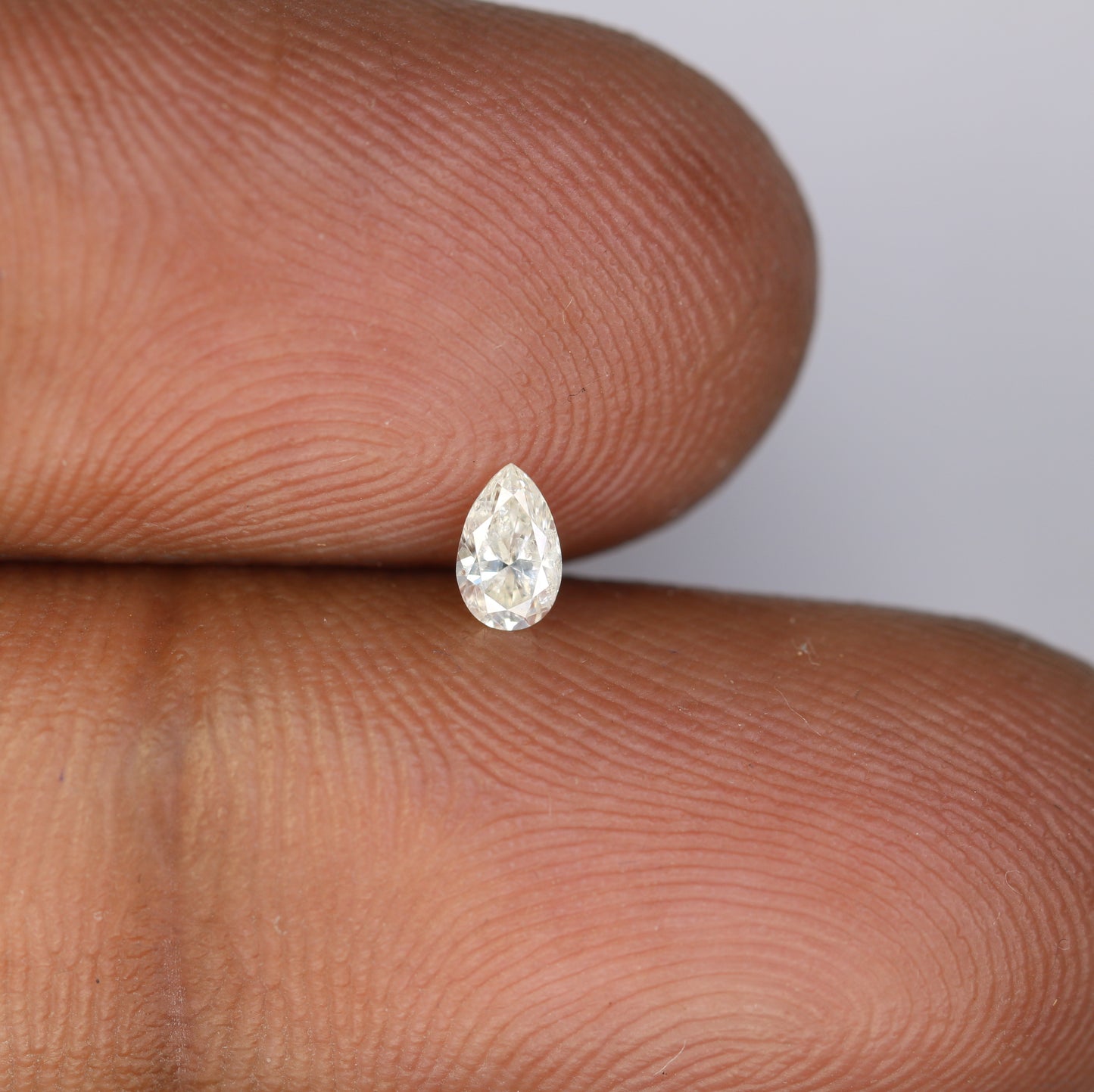0.19 CT Natural White Pear Cut Diamond For Engagement Ring, Necklaces, Promise Rings, Earrings, and Bracelets Gift For Anniversary - JayKrishna Diamond