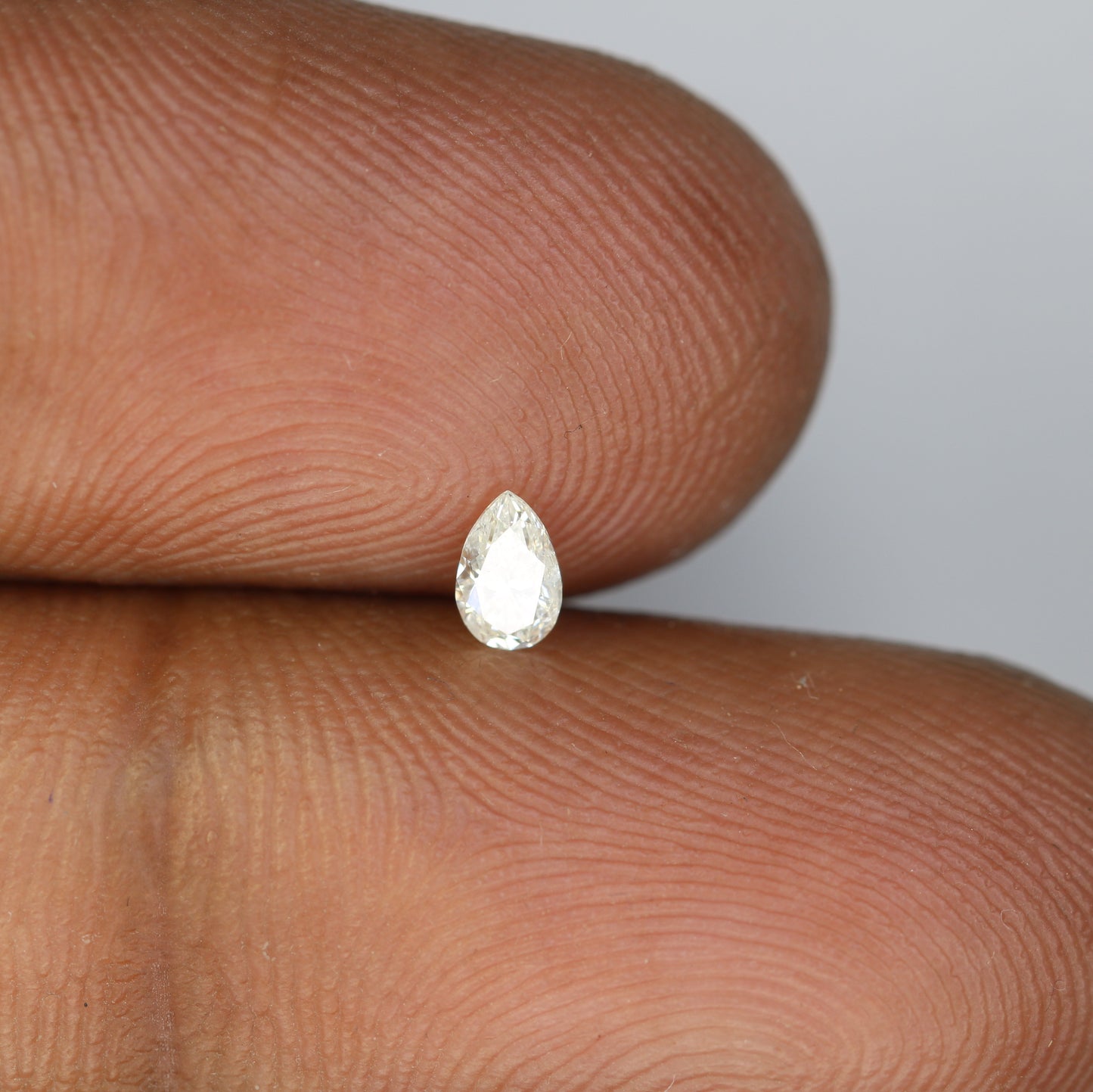 0.19 CT Natural White Pear Cut Diamond For Engagement Ring, Necklaces, Promise Rings, Earrings, and Bracelets Gift For Anniversary - JayKrishna Diamond