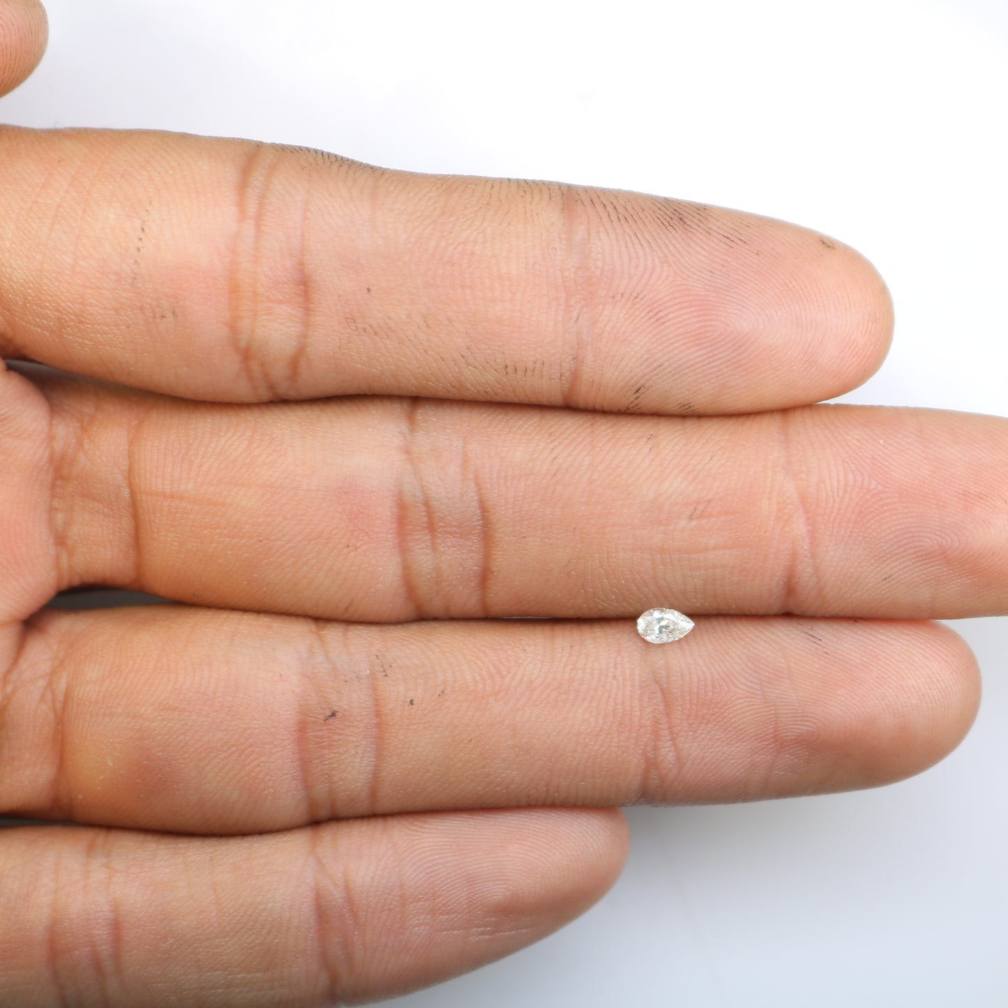 0.19 CT Natural White Pear Cut Diamond For Engagement Ring, Necklaces, Promise Rings, Earrings, and Bracelets Gift For Anniversary - JayKrishna Diamond