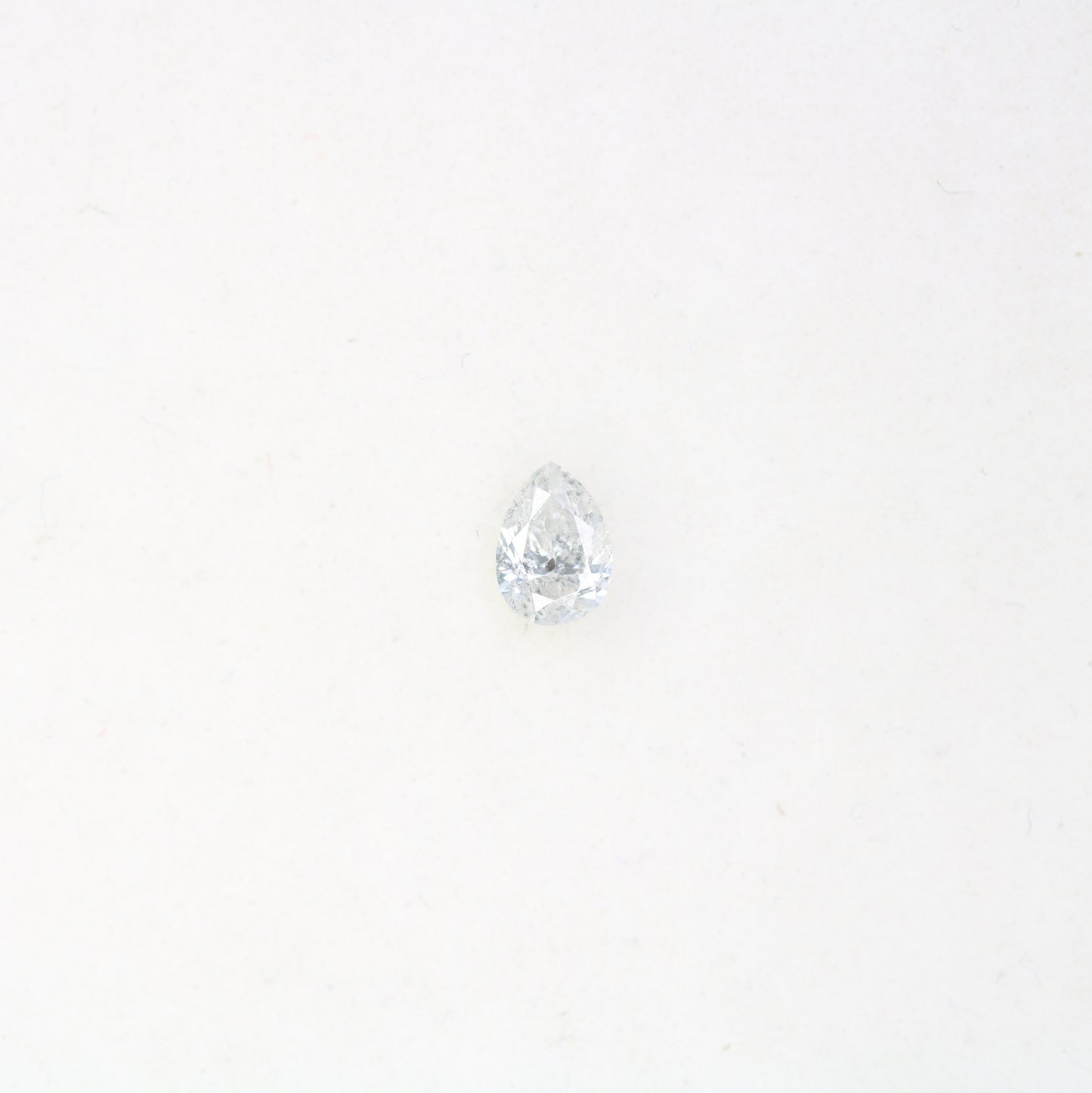 0.23 CT Pear Shape Salt and Pepper Diamond – Ideal for Engagement Rings - JayKrishna Diamond