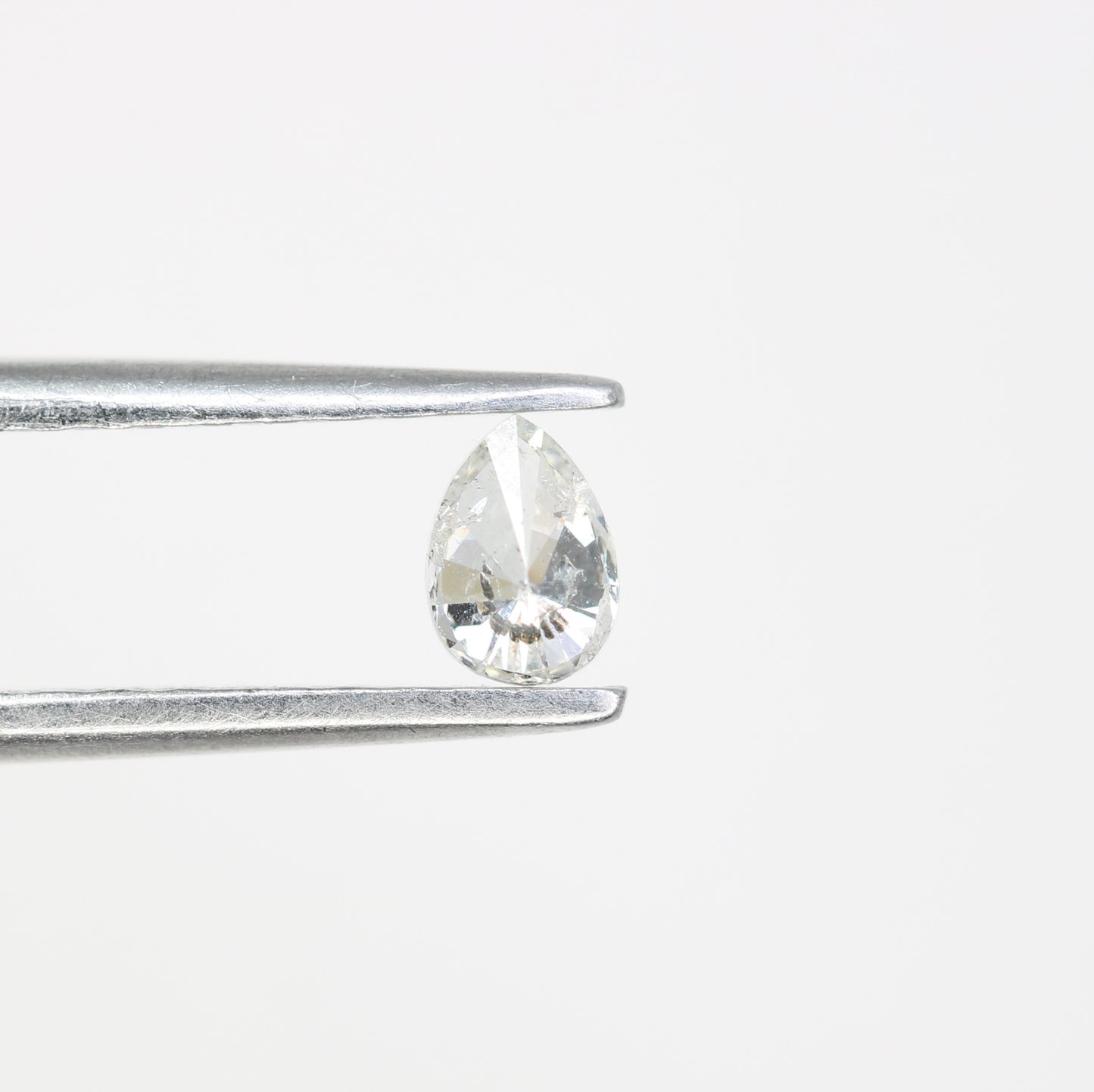 0.23 CT Pear Shape Salt and Pepper Diamond – Ideal for Engagement Rings - JayKrishna Diamond