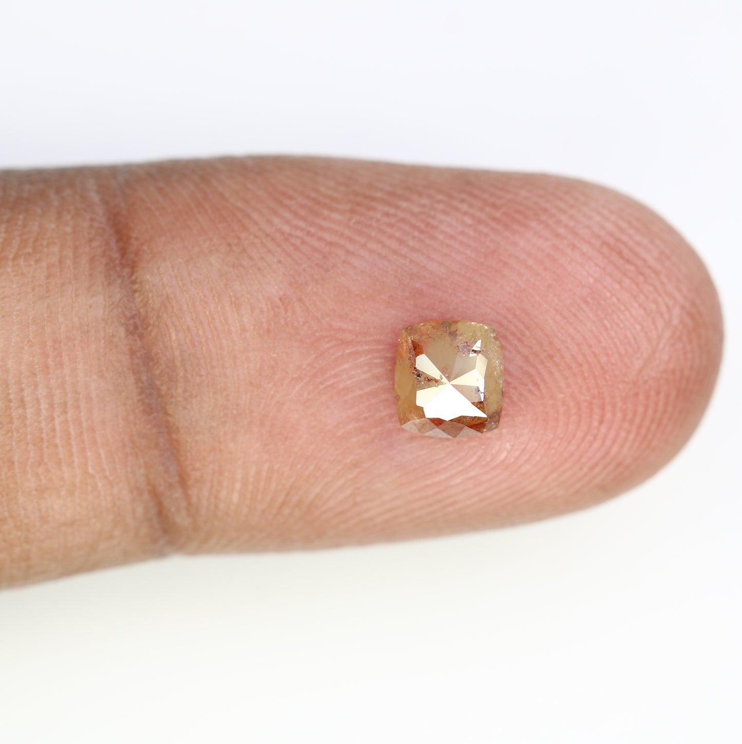 0.60 CT Unique Peach Cushion Shape Diamond (5.30 MM) for Exquisite Designer Jewelry: Elegant Gemstone Gift Idea - JayKrishna Diamond