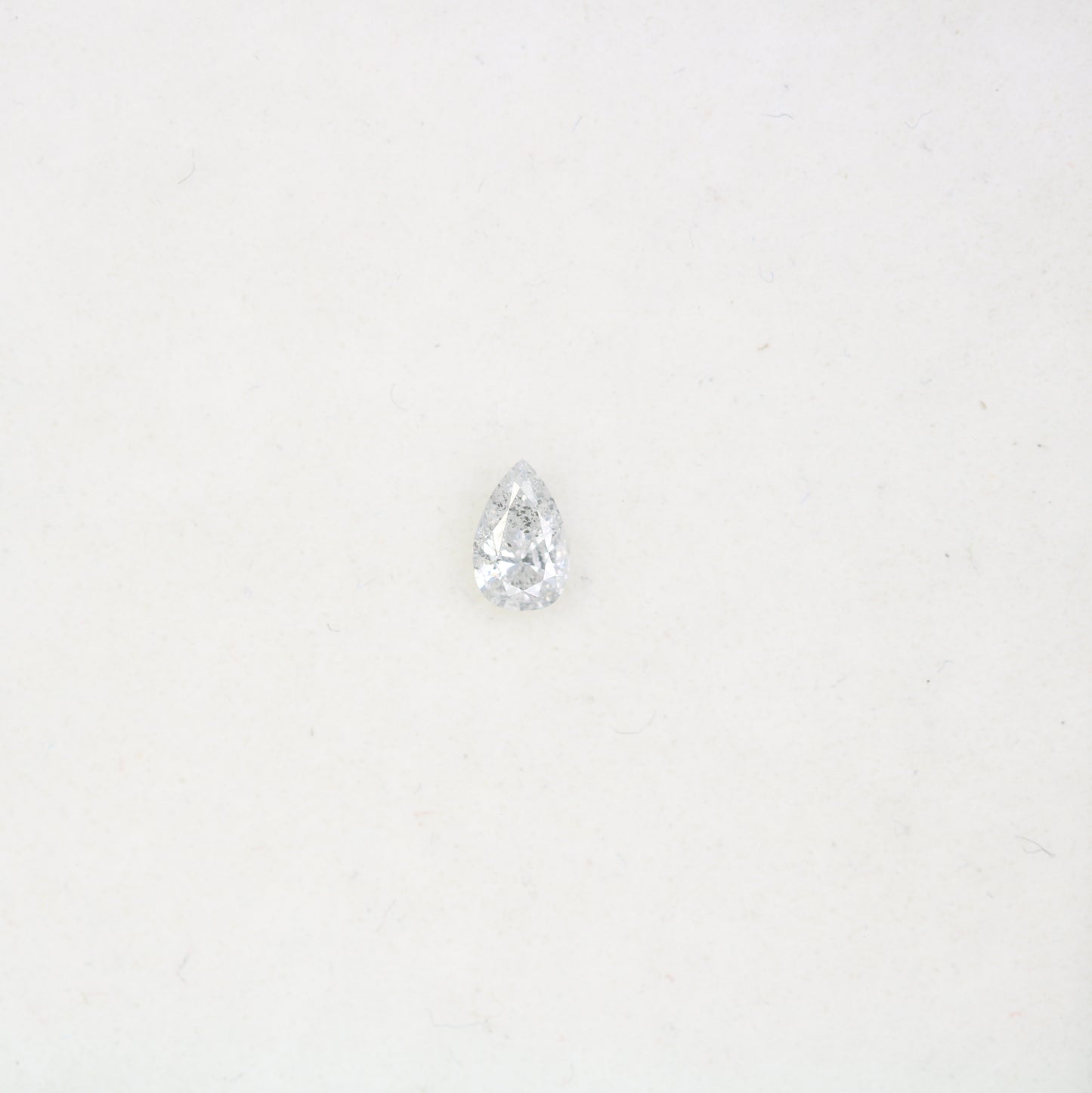 0.15 CT Loose Pear Shape Salt and Pepper Diamond – Perfect for Engagement Rings and Custom Jewelry - JayKrishna Diamond